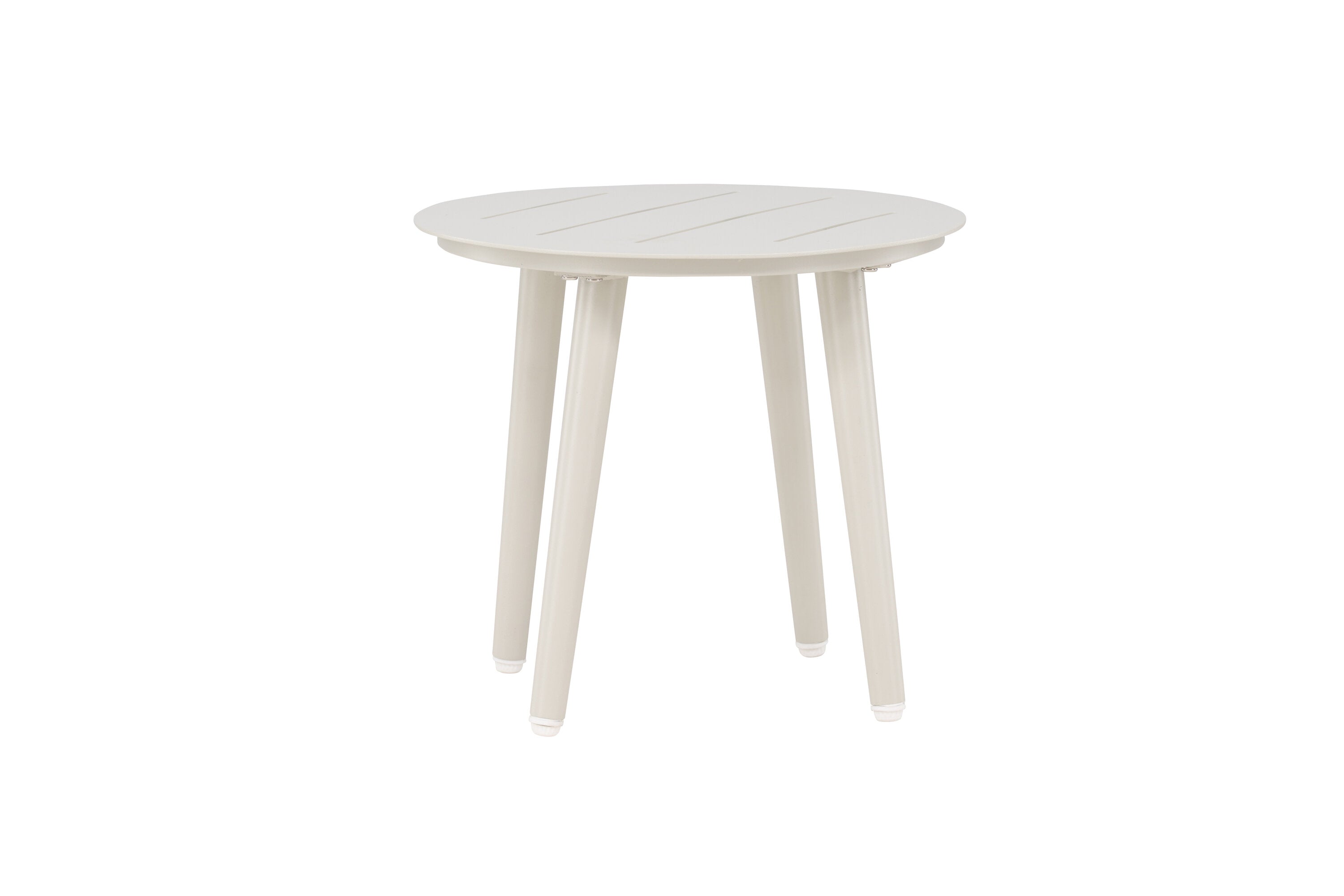 Beistelltisch Lina Ø40cm aus Metall - Beige-Beistelltische-Venture Home-le canapé