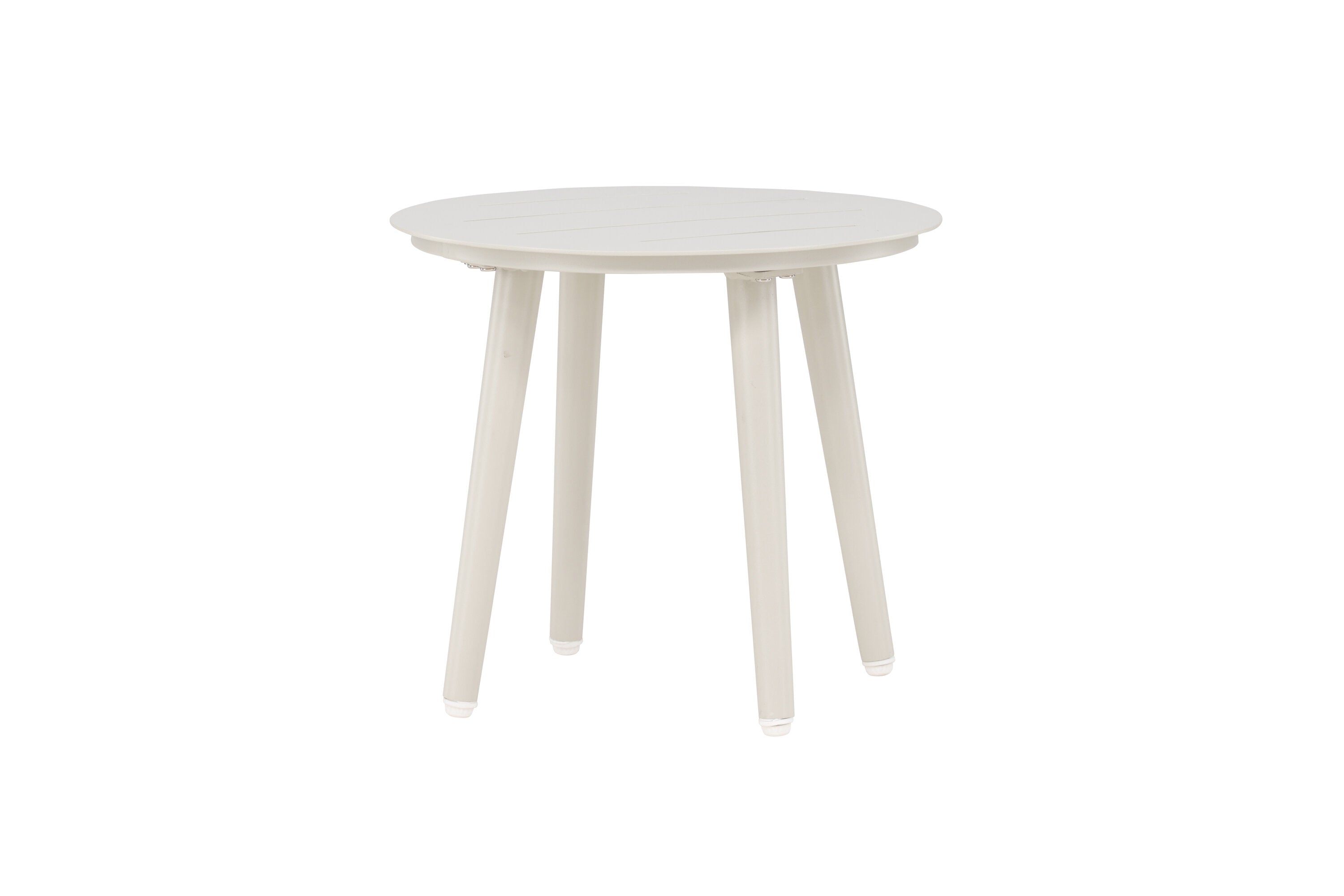 Beistelltisch Lina Ø40cm aus Metall - Beige-Beistelltische-Venture Home-le canapé