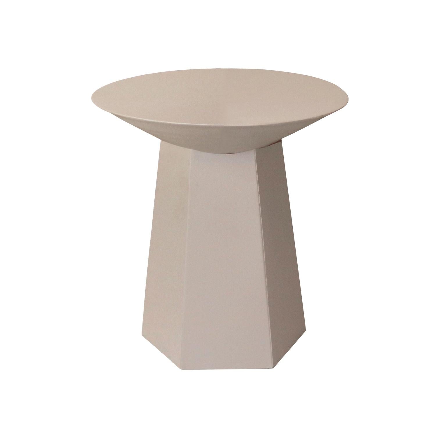 Beistelltisch Loa Ø45cm - Beige-Beistelltisch-Kick Collection-le canapé