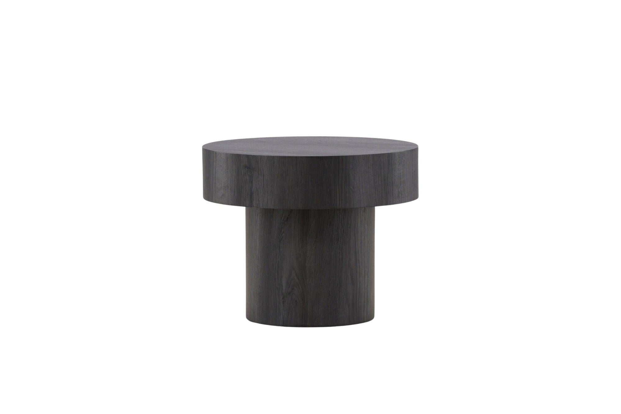 Beistelltisch Malung ⌀50cm - Schwarz (FSC 100%)Beistelltisch