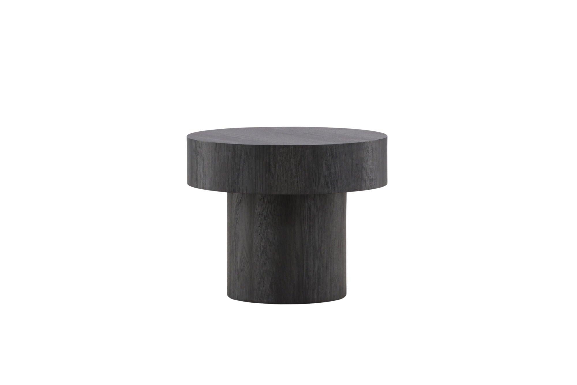 Beistelltisch Malung ⌀50cm - Schwarz (FSC 100%)Beistelltisch