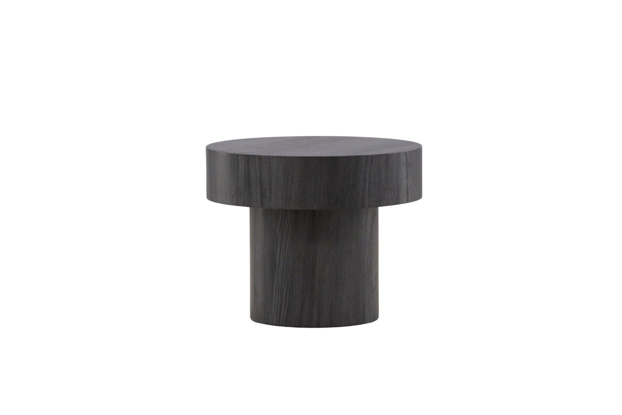 Beistelltisch Malung ⌀50cm - Schwarz (FSC 100%)Beistelltisch