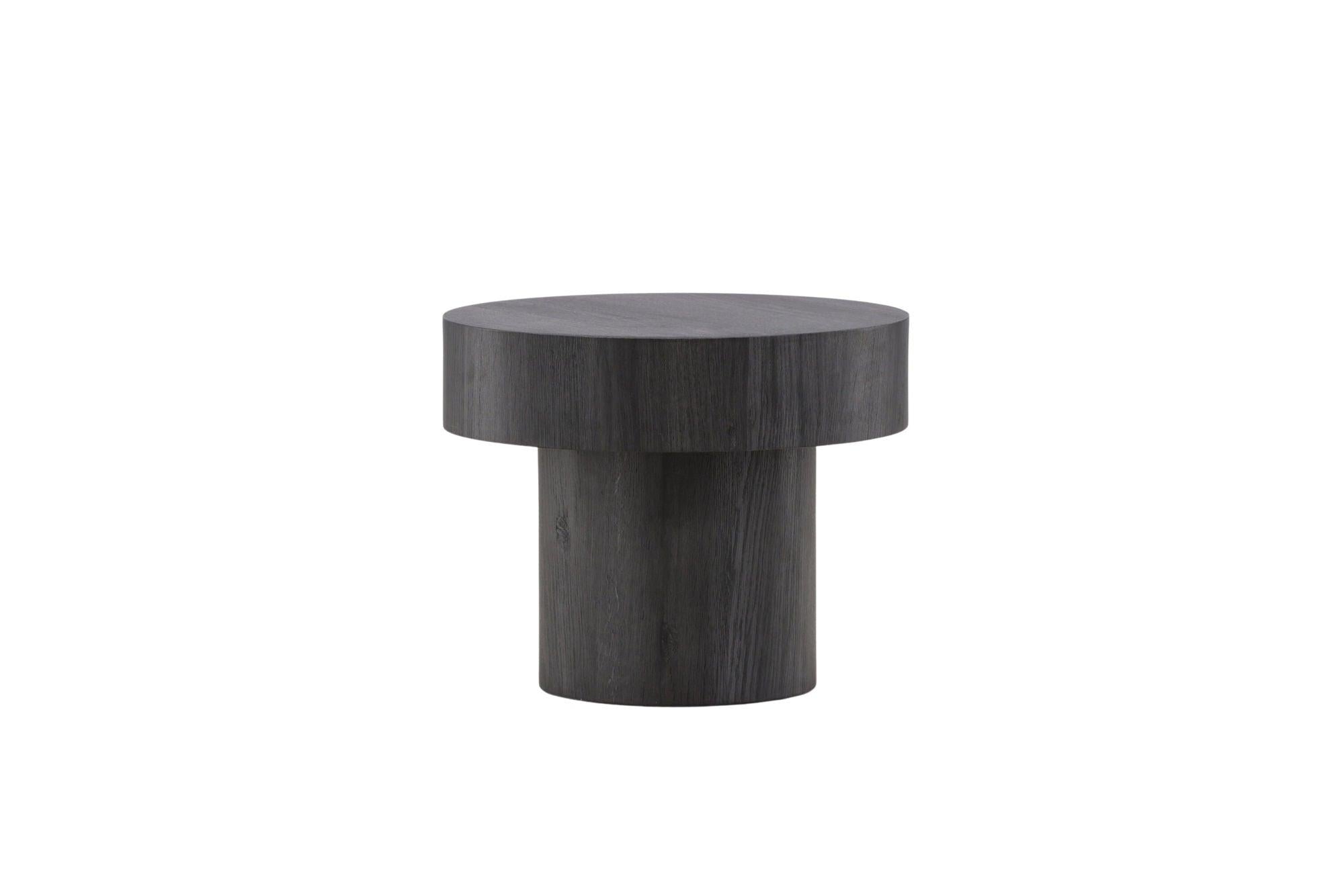 Beistelltisch Malung ⌀50cm - Schwarz (FSC 100%)Beistelltisch