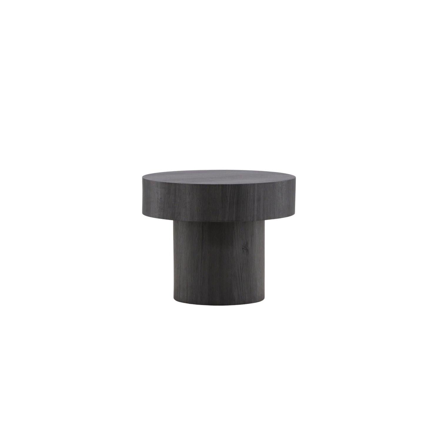 Beistelltisch Malung ⌀50cm - Schwarz-Beistelltisch-Vind-le canapé