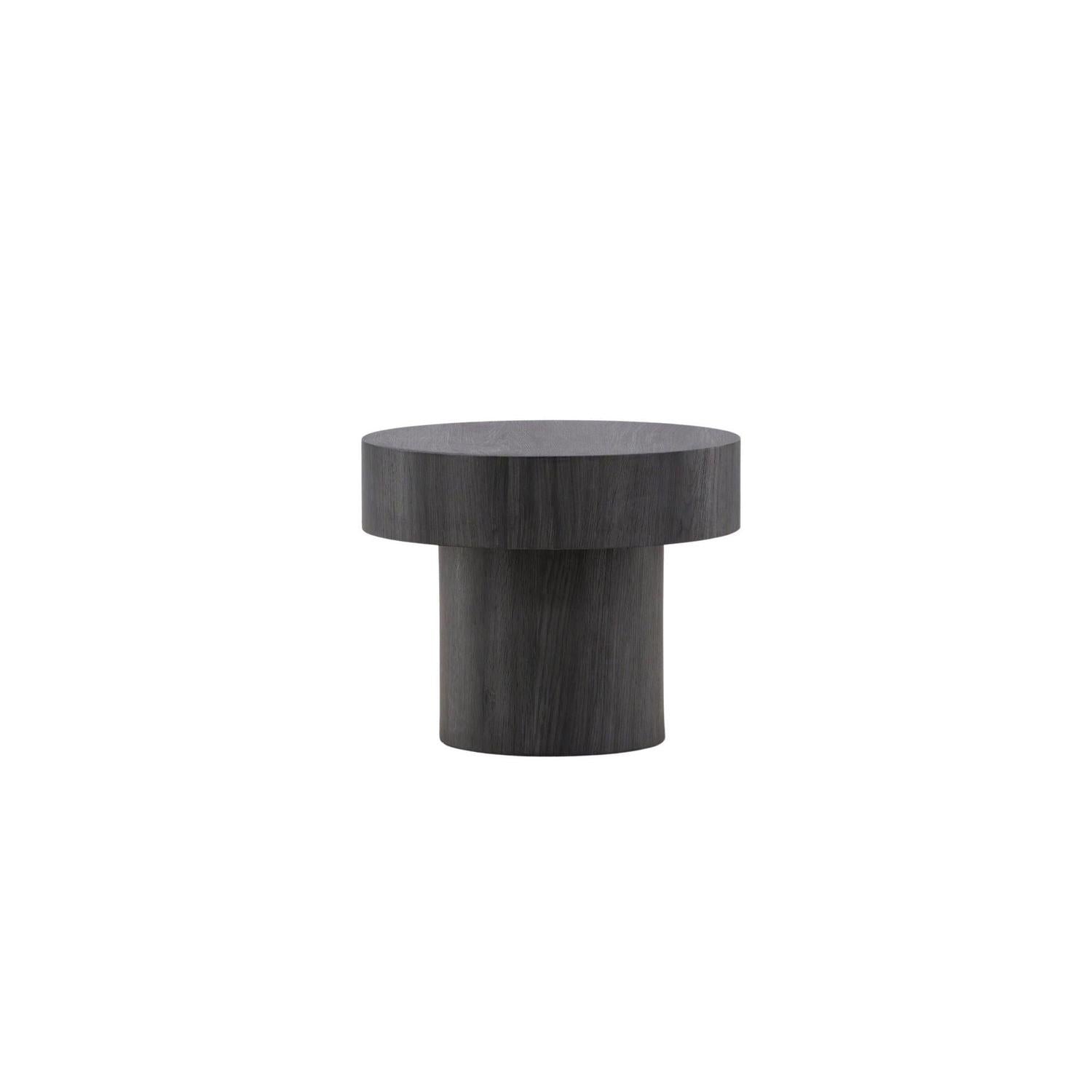Beistelltisch Malung ⌀50cm - Schwarz-Beistelltische-Vind-le canapé