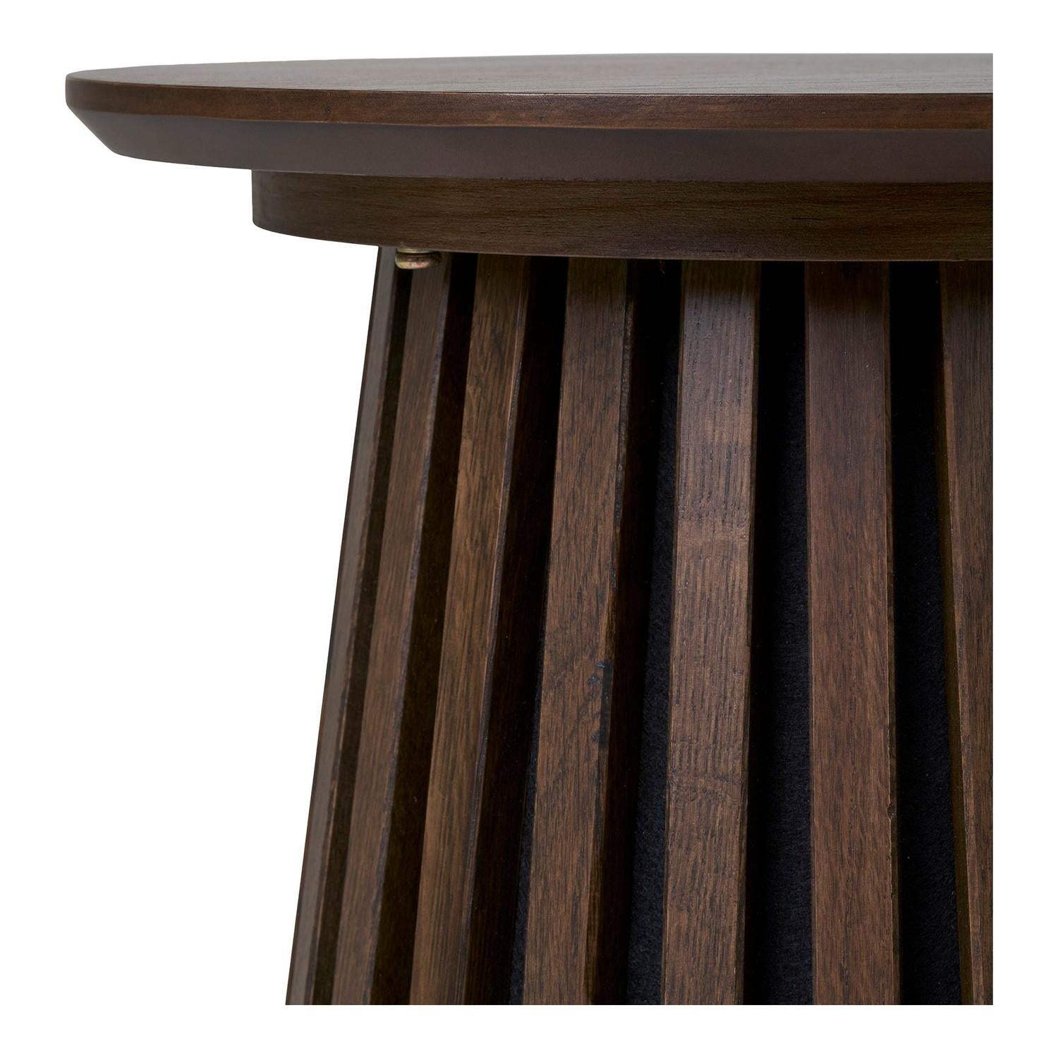 Beistelltisch Osaka Ø40cm - Dunkelbraun-Beistelltische-House Nordic-le canapé