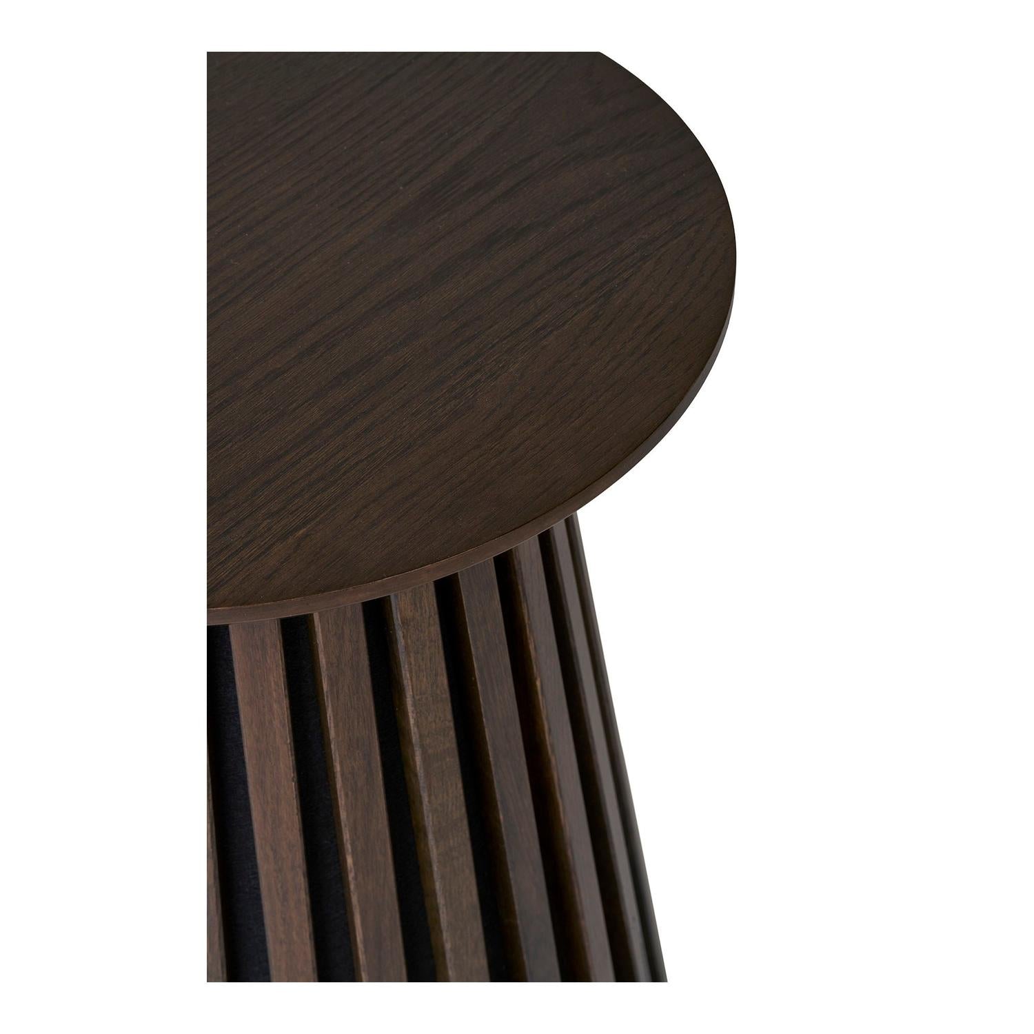 Beistelltisch Osaka Ø40cm - Dunkelbraun-Beistelltische-House Nordic-le canapé