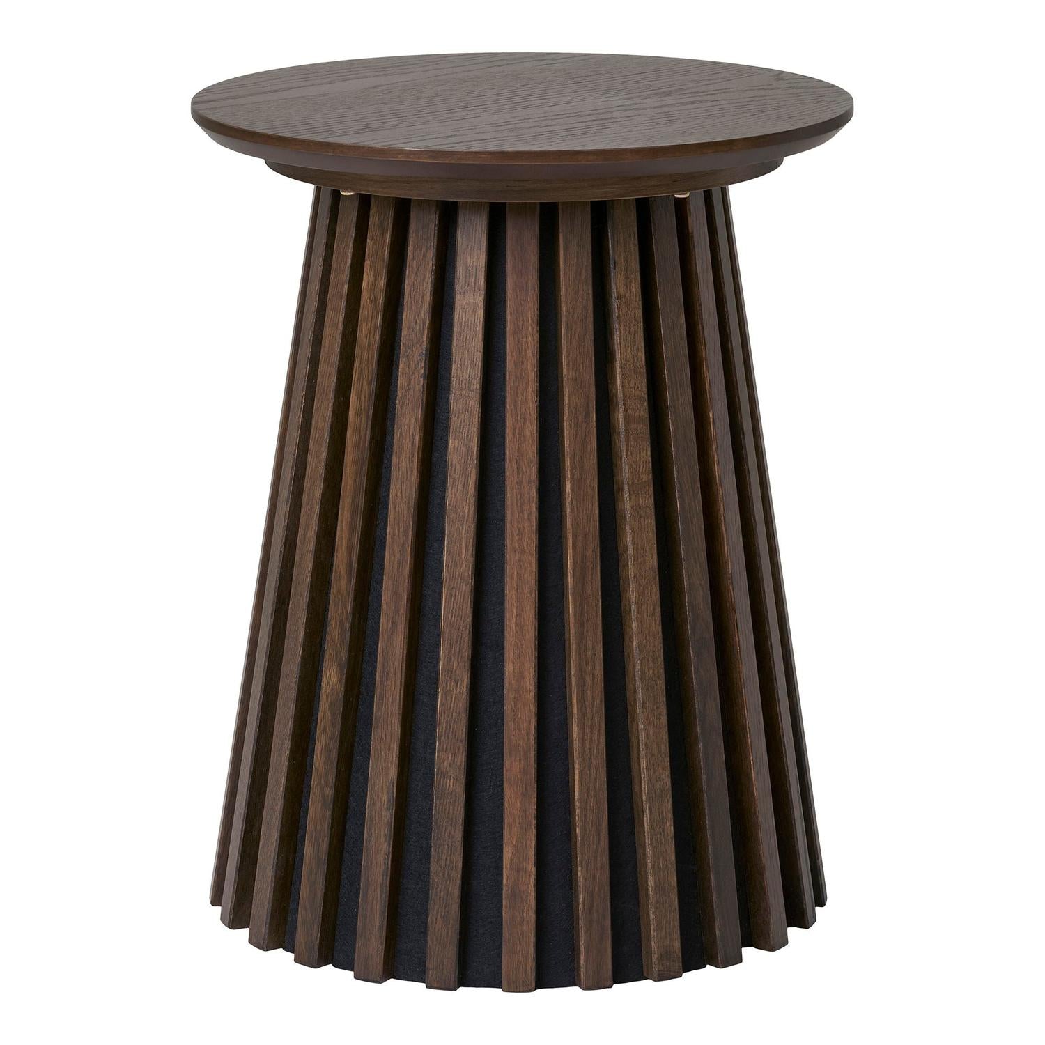 Beistelltisch Osaka Ø40cm - Dunkelbraun-Beistelltische-House Nordic-le canapé