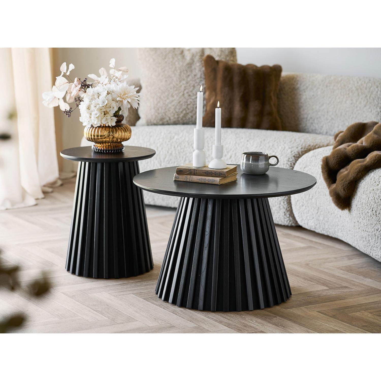 Beistelltisch Osaka Ø40cm - Schwarz-Beistelltische-House Nordic-le canapé