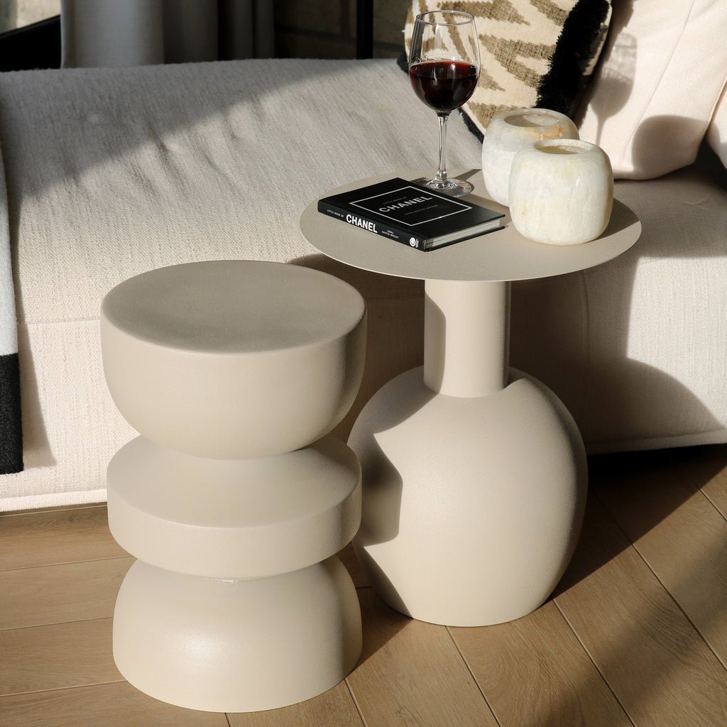 Beistelltisch Pip - Beige-Beistelltische-Kick Collection-le canapé