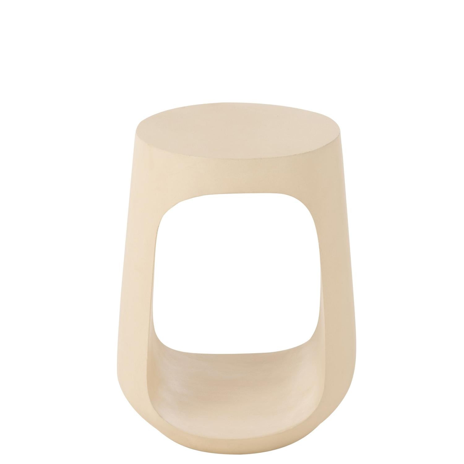 Beistelltisch Pod aus Mangoholz - Beige-Beistelltische-J-Line-le canapé