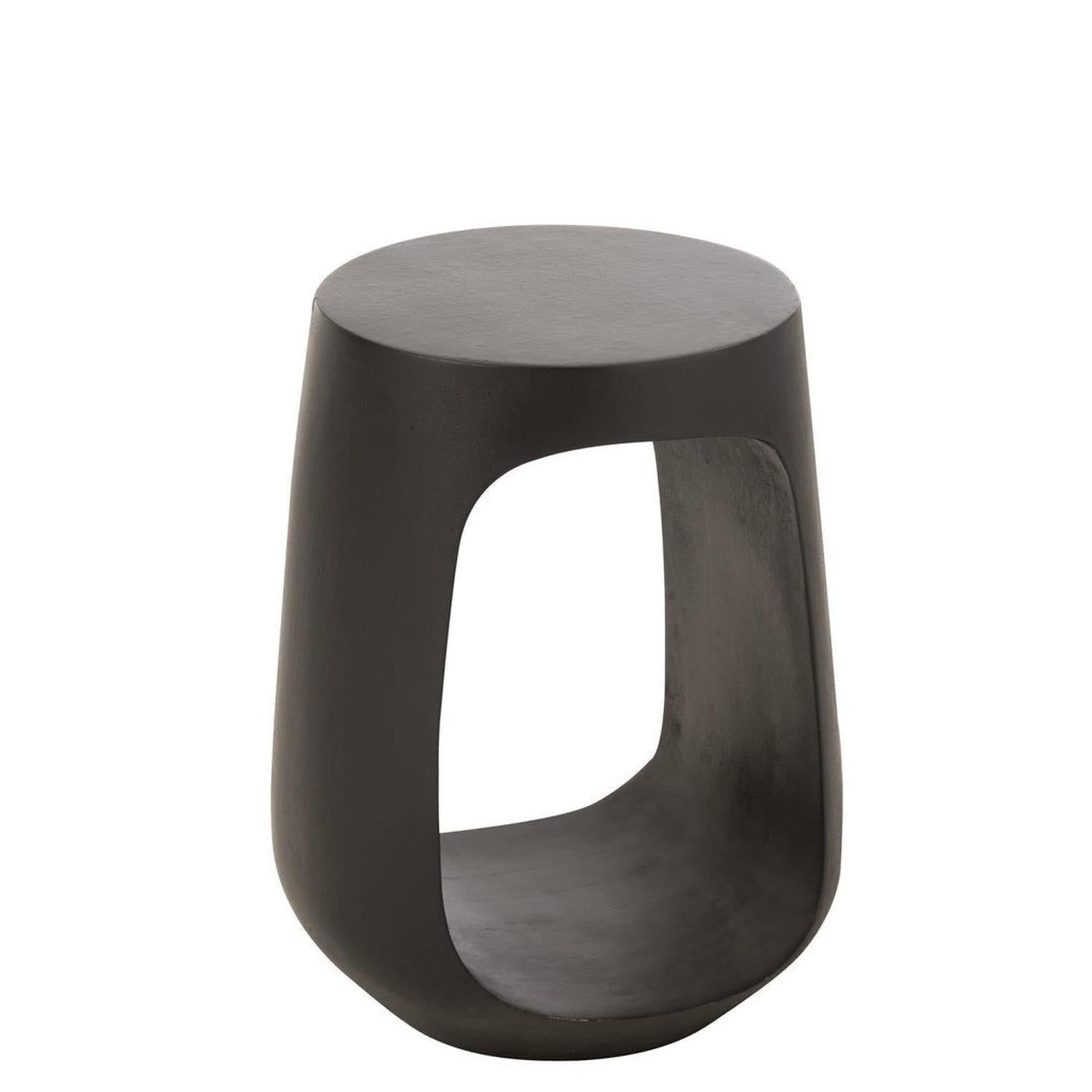 Beistelltisch Pod aus Mangoholz - Schwarz-Beistelltische-J-Line-le canapé