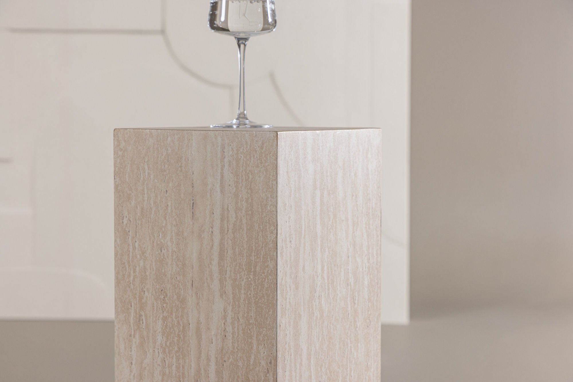 Beistelltisch Ramsvik 65cm - Beige-Beistelltische-Vind-le canapé