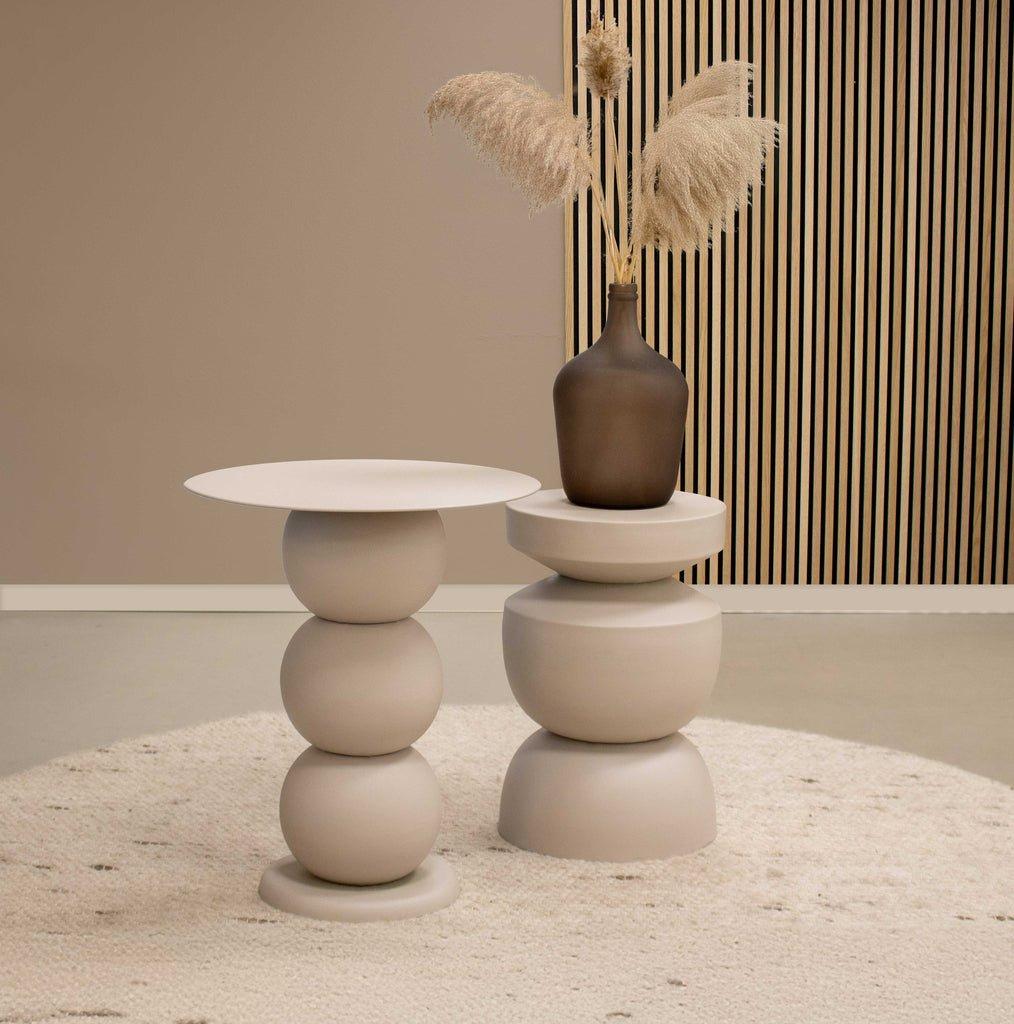 Beistelltisch Rua - Beige-Beistelltisch-Kick Collection-le canapé