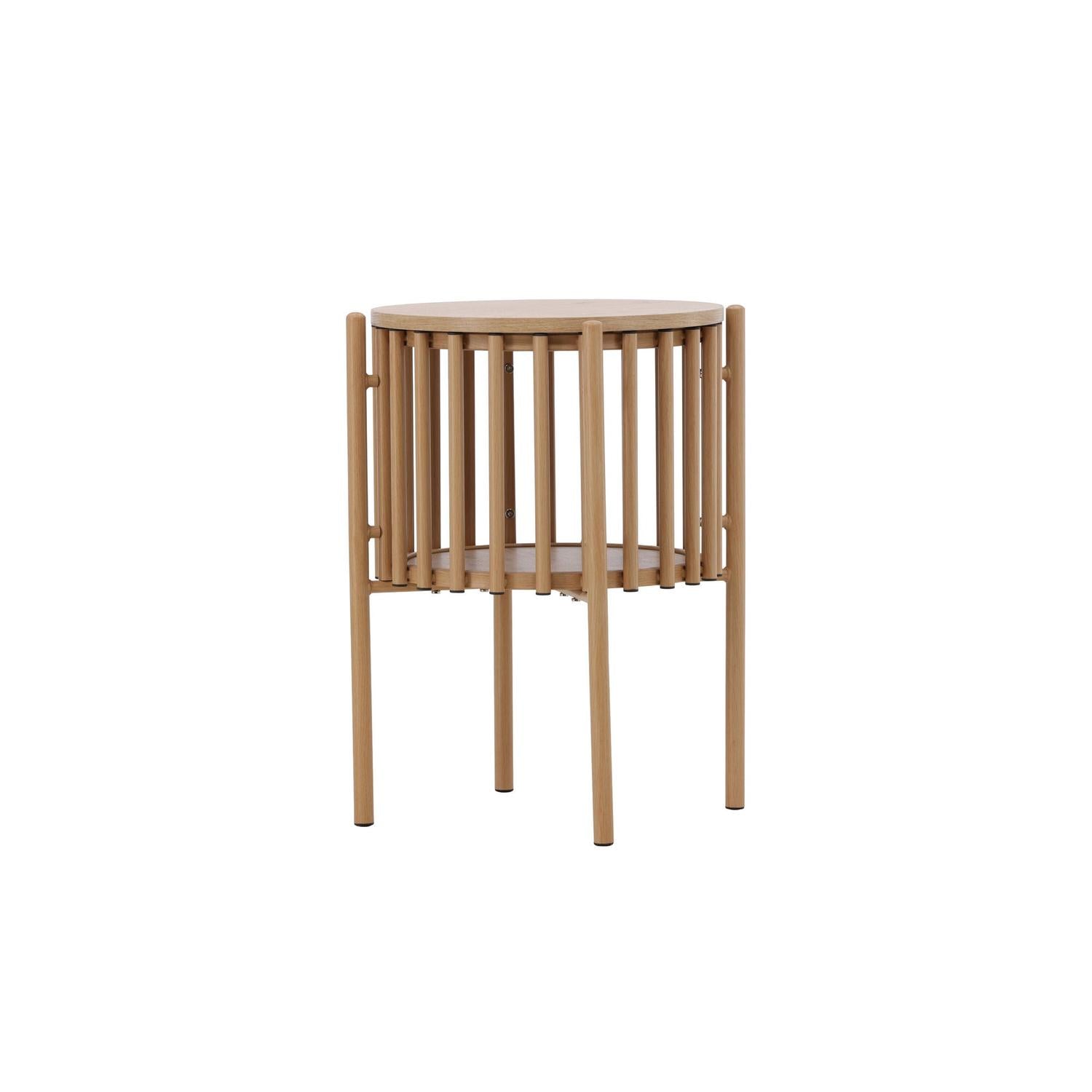 Beistelltisch Rubbo Ø45cm - Natur-Beistelltisch-Venture Home-le canapé