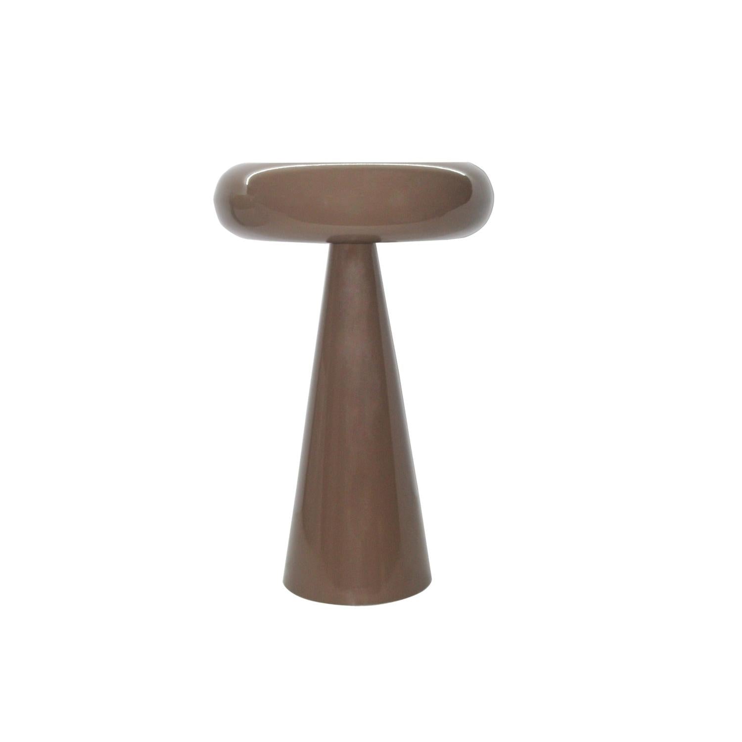 Beistelltisch Sam Ø36cm - Braun-Beistelltische-Livingfurn-le canapé
