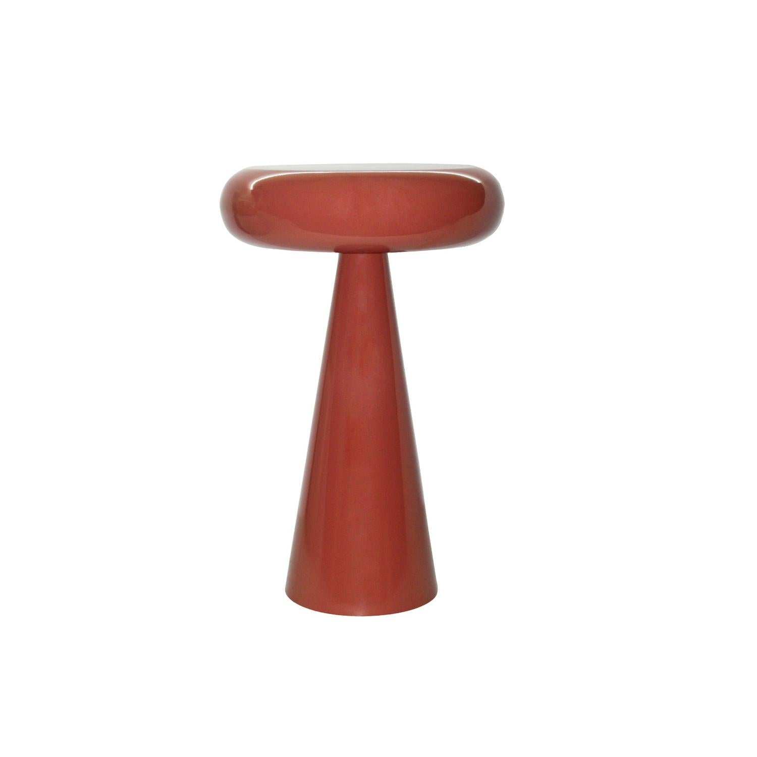 Beistelltisch Sam Ø36cm - Rot-Beistelltische-Livingfurn-le canapé