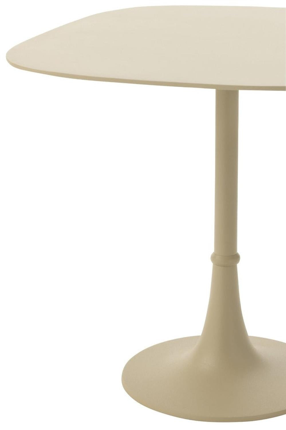 Beistelltisch - Set quadratisch aus Aluminium - Elfenbein5400924407803Beistelltisch