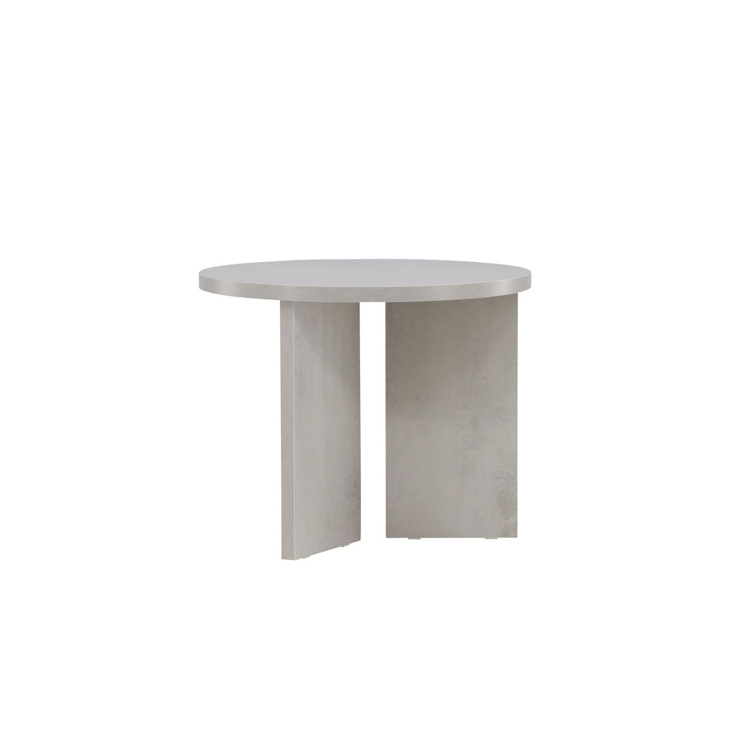 Beistelltisch Söderhamn Ø55cm - Silber-Beistelltische-Venture Home-le canapé