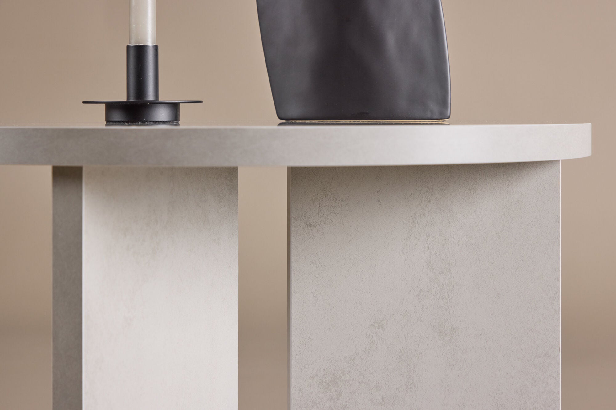 Beistelltisch Söderhamn Ø55cm - Silber-Beistelltische-Venture Home-le canapé