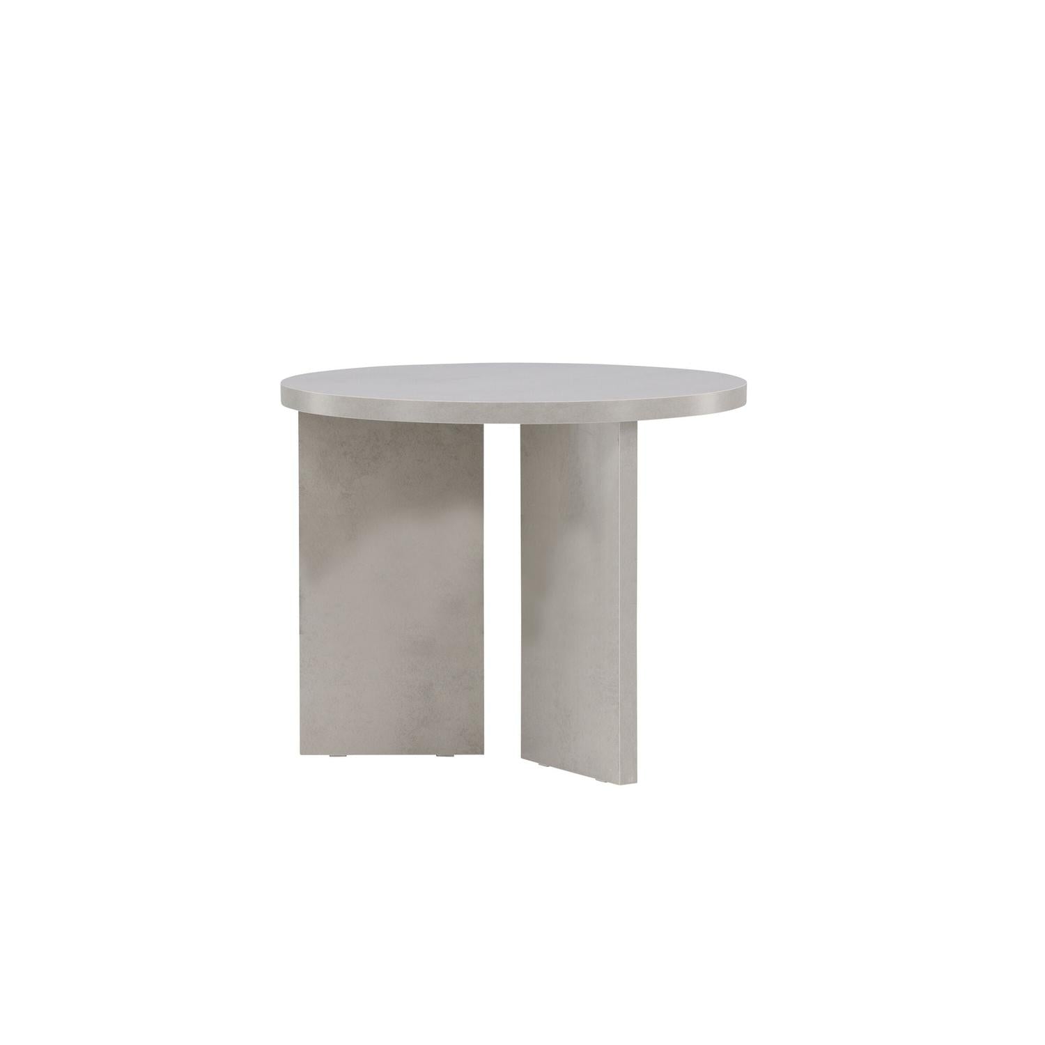 Beistelltisch Söderhamn Ø55cm - Silber-Beistelltische-Venture Home-le canapé