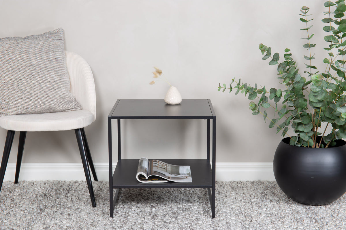 Beistelltisch Staal 50cm aus Metall - Schwarz-Beistelltische-Venture Home-le canapé