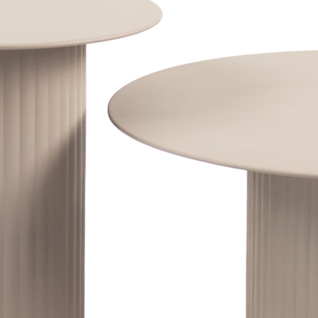 Beistelltisch Tilo - M - Beige-Beistelltische-Kick Collection-le canapé