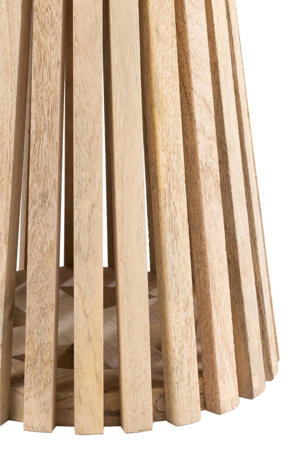 Beistelltisch Vincent aus Mangoholz - Natur-Beistelltisch-J-Line-le canapé