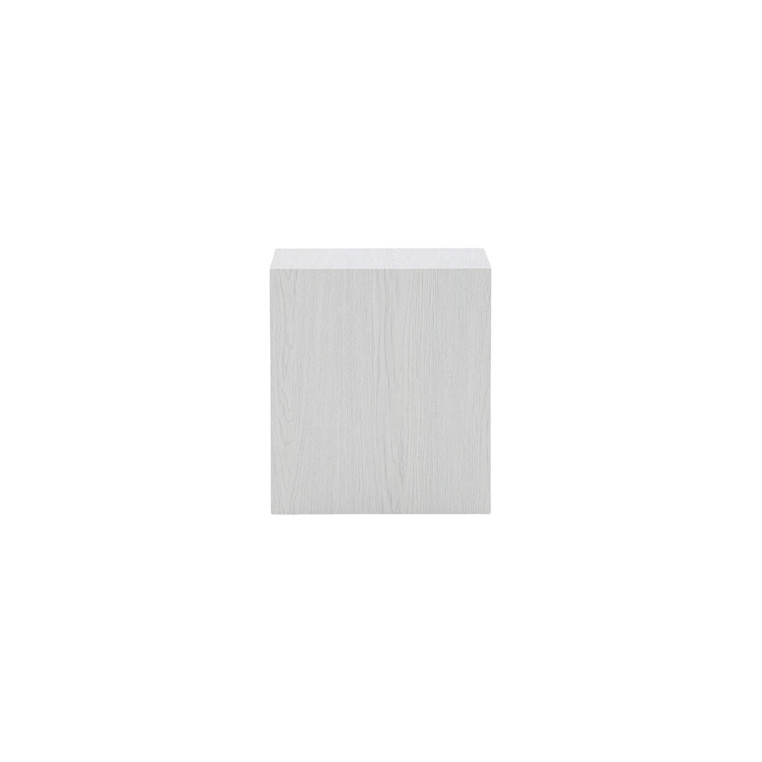 Beistelltisch York 40*40cm - Cremeweiß-Beistelltisch-Venture Home-le canapé