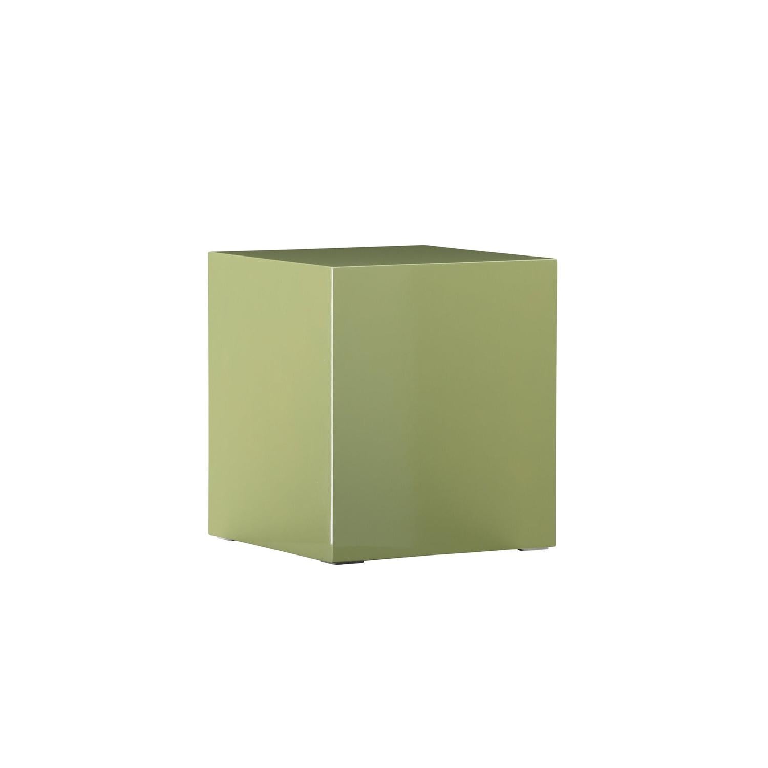 Beistelltisch York 40*40cm - Hellgrün-Beistelltisch-Venture Home-le canapé