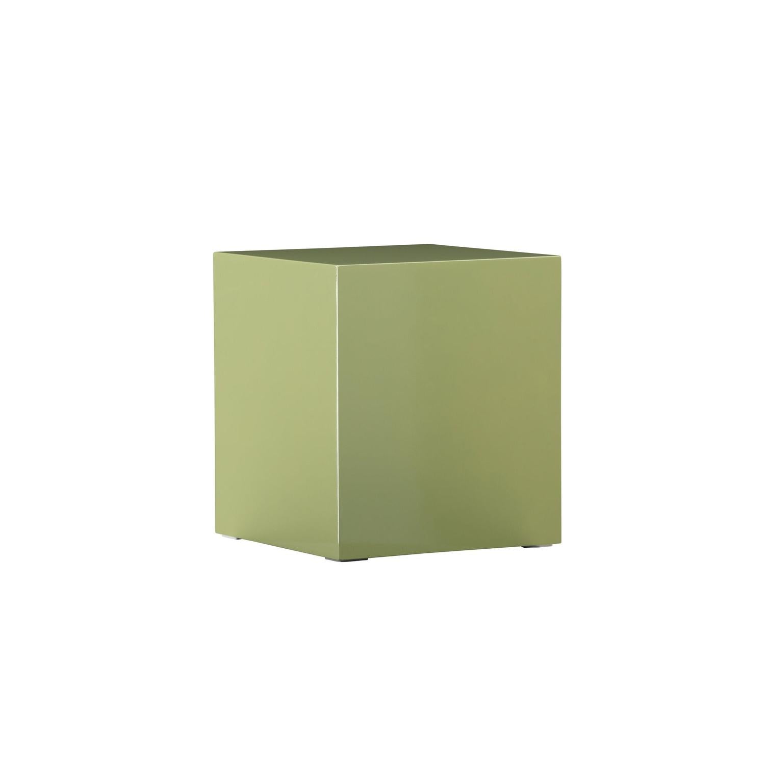 Beistelltisch York 40*40cm - Hellgrün-Beistelltisch-Venture Home-le canapé