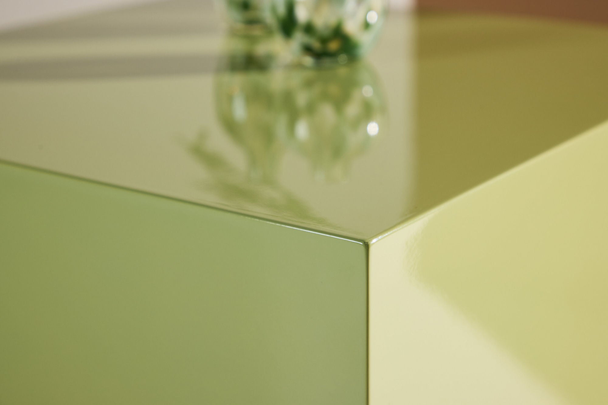 Beistelltisch York 40*40cm - Hellgrün-Beistelltisch-Venture Home-le canapé