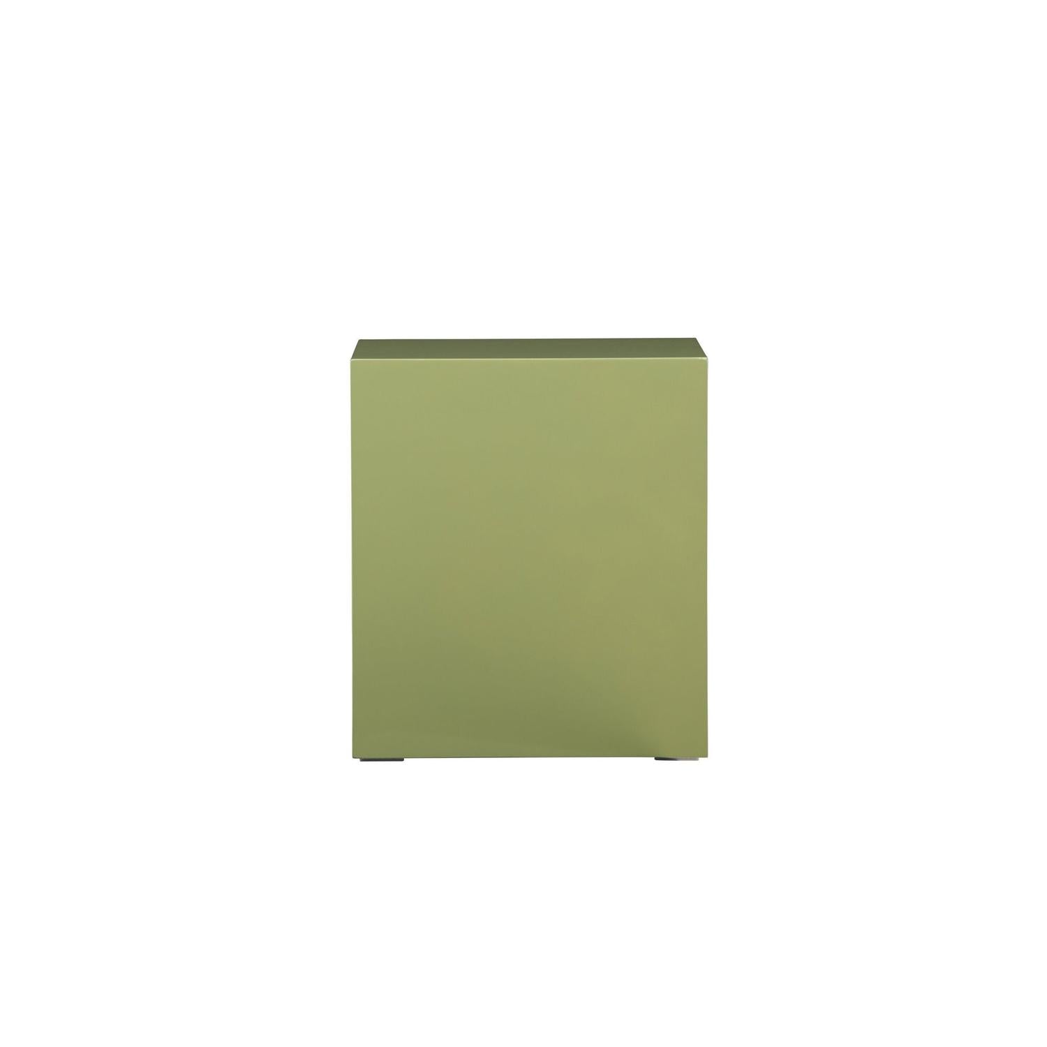Beistelltisch York 40*40cm - Hellgrün-Beistelltisch-Venture Home-le canapé