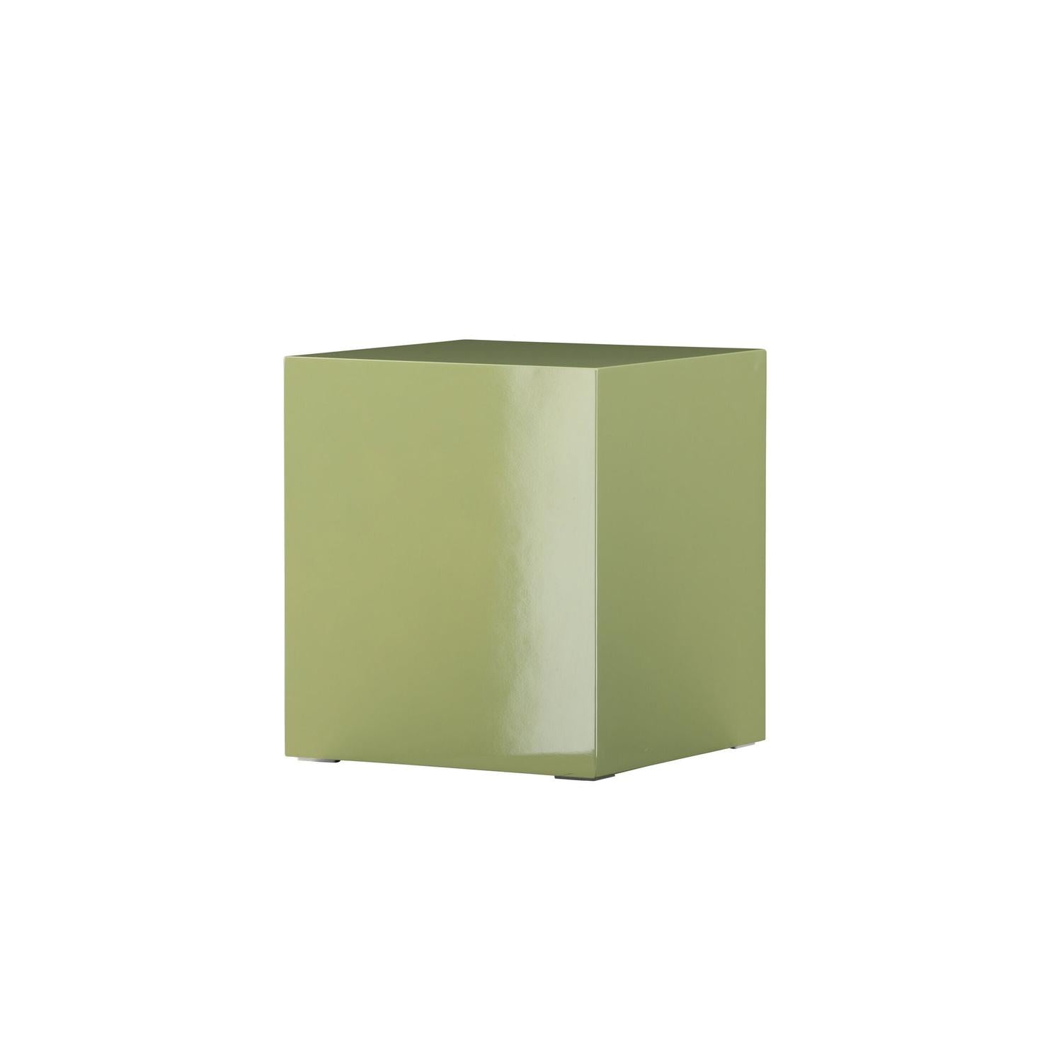 Beistelltisch York 40*40cm - Hellgrün-Beistelltisch-Venture Home-le canapé