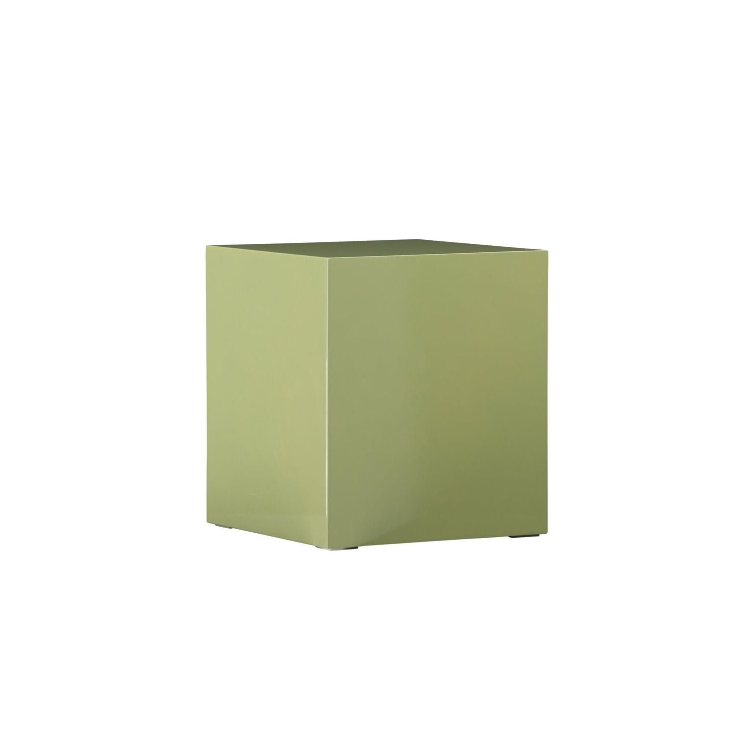 Beistelltisch York 40*40cm - Hellgrün-Beistelltisch-Venture Home-le canapé