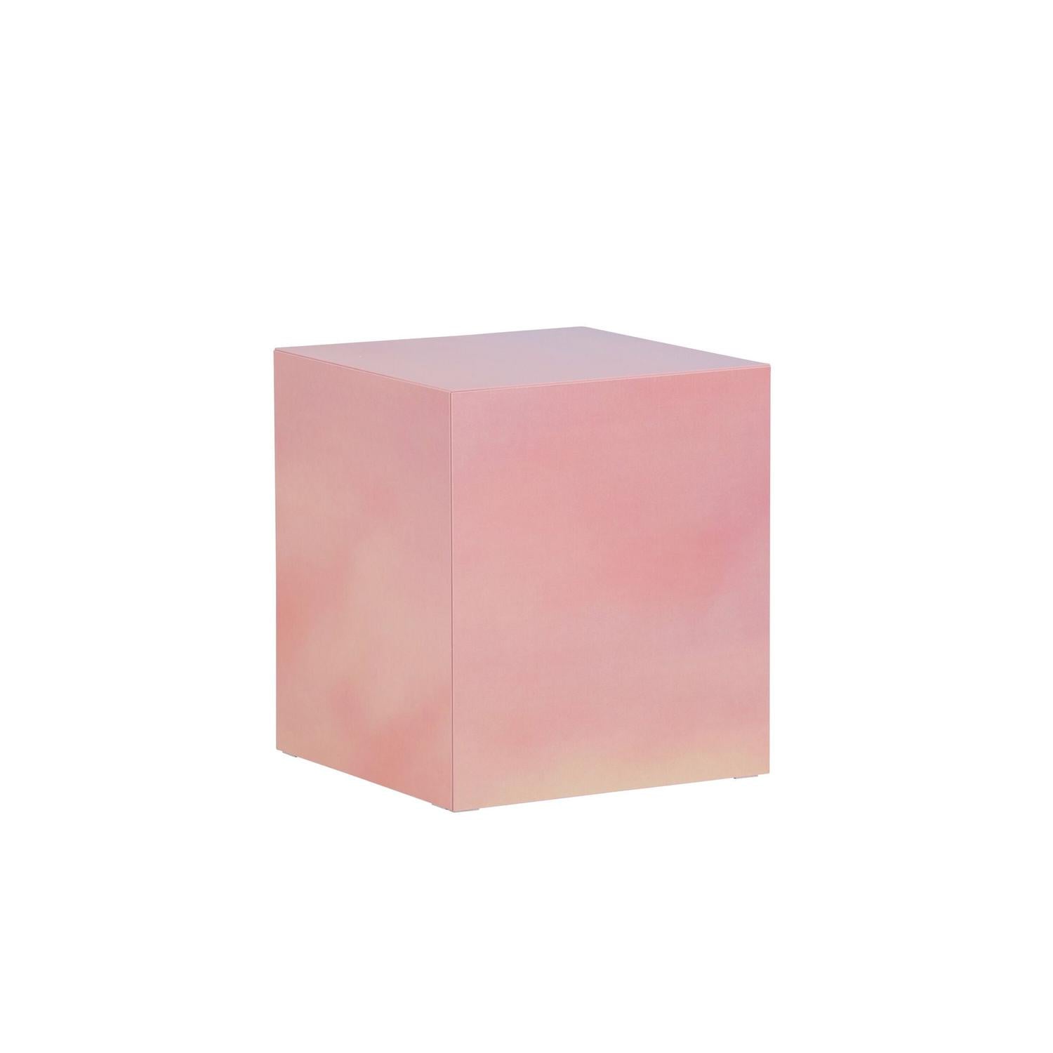 Beistelltisch York 40*40cm - Pink-Beistelltisch-Venture Home-le canapé
