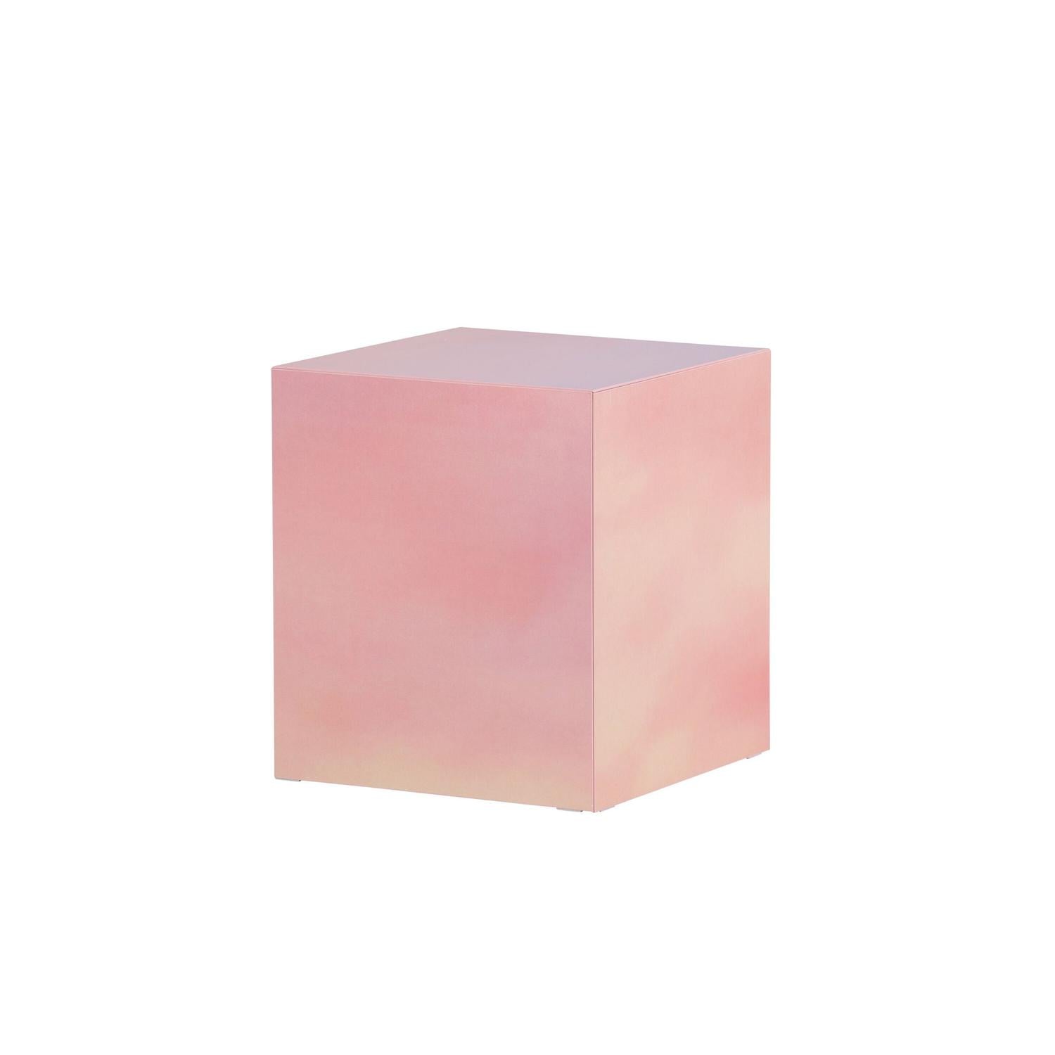 Beistelltisch York 40*40cm - Pink-Beistelltisch-Venture Home-le canapé
