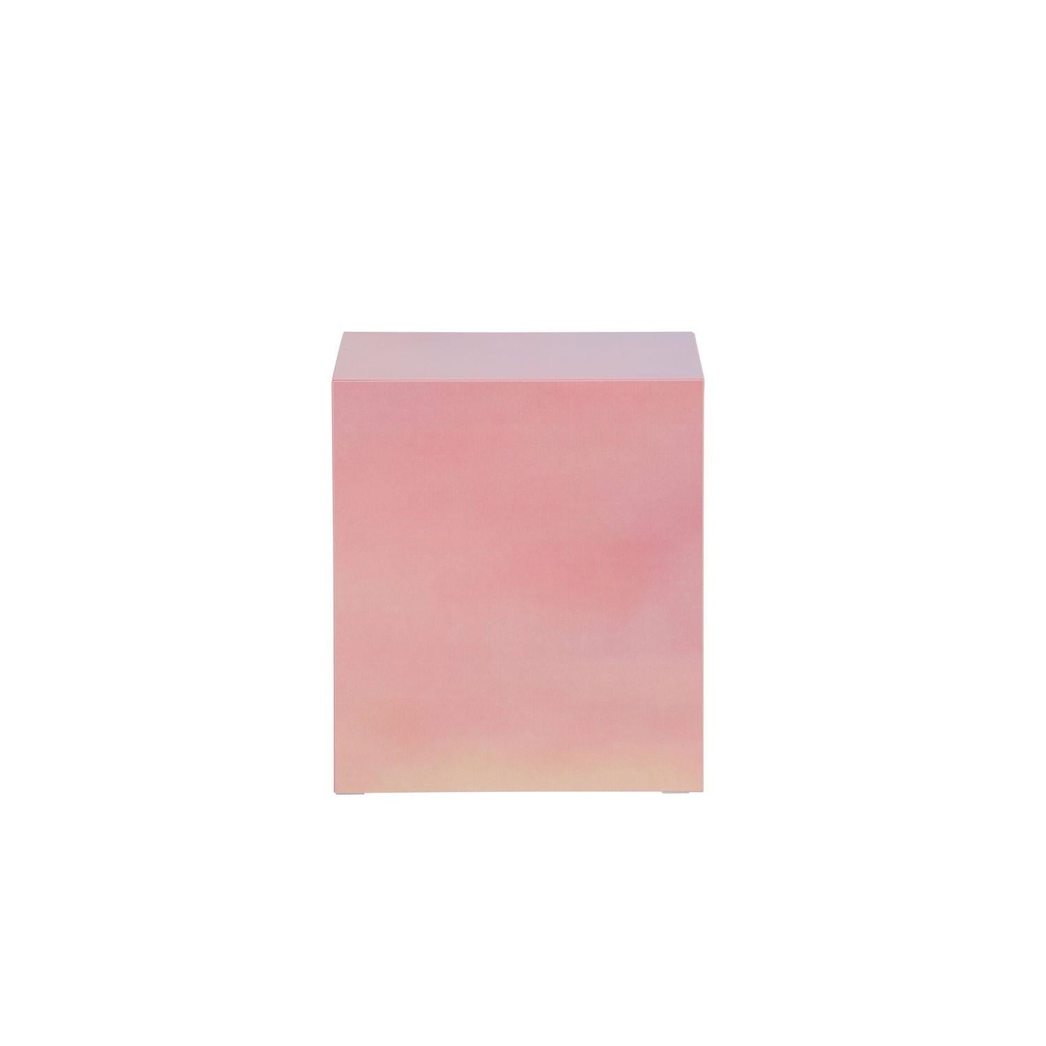 Beistelltisch York 40*40cm - Pink-Beistelltisch-Venture Home-le canapé