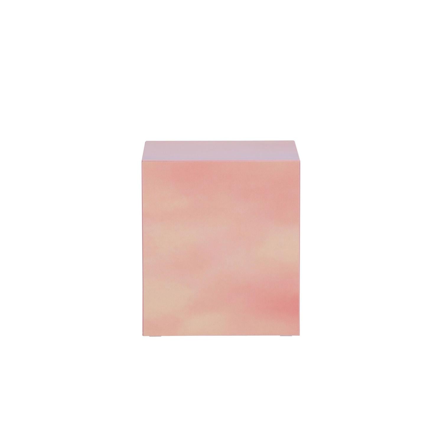 Beistelltisch York 40*40cm - Pink-Beistelltisch-Venture Home-le canapé