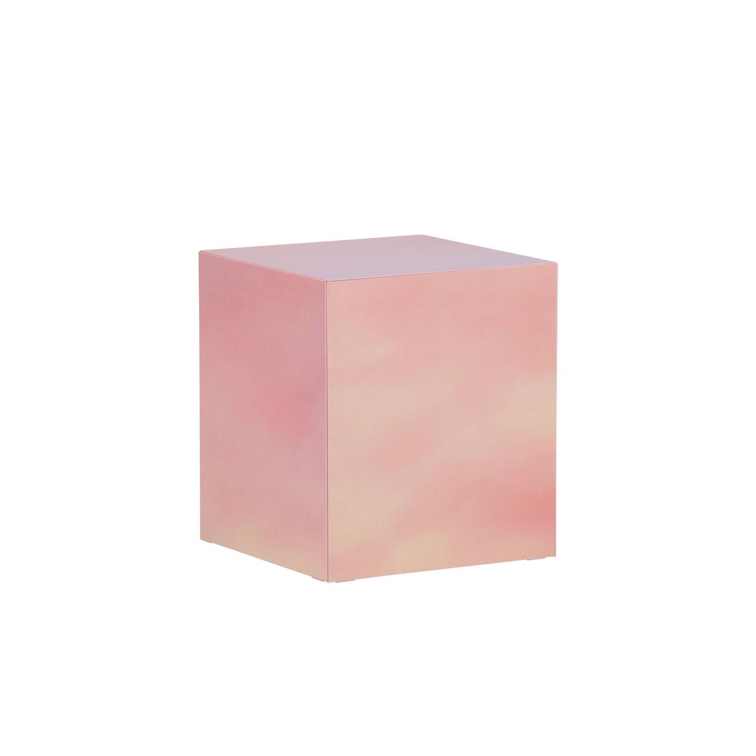 Beistelltisch York 40*40cm - Pink-Beistelltisch-Venture Home-le canapé