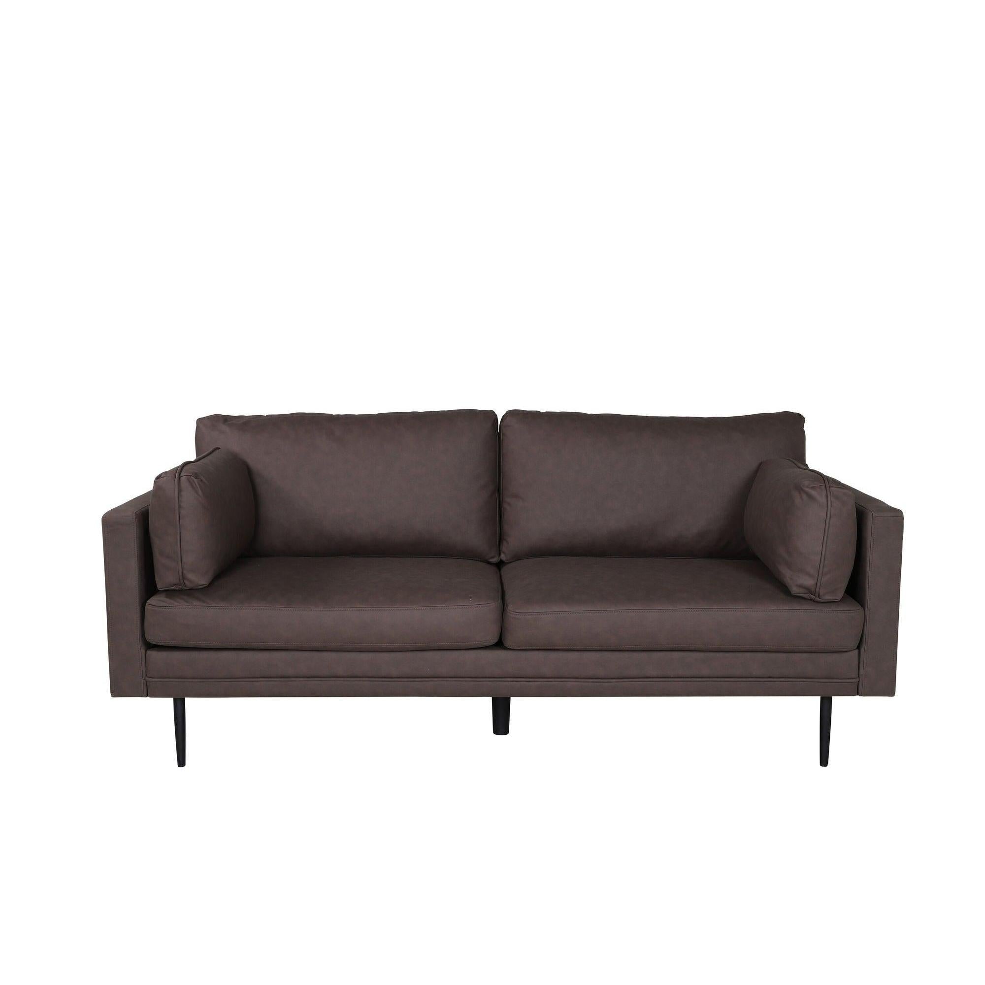 Boom 2 - Sitzer Sofa in Mikrofaser - BraunEinzelsofas