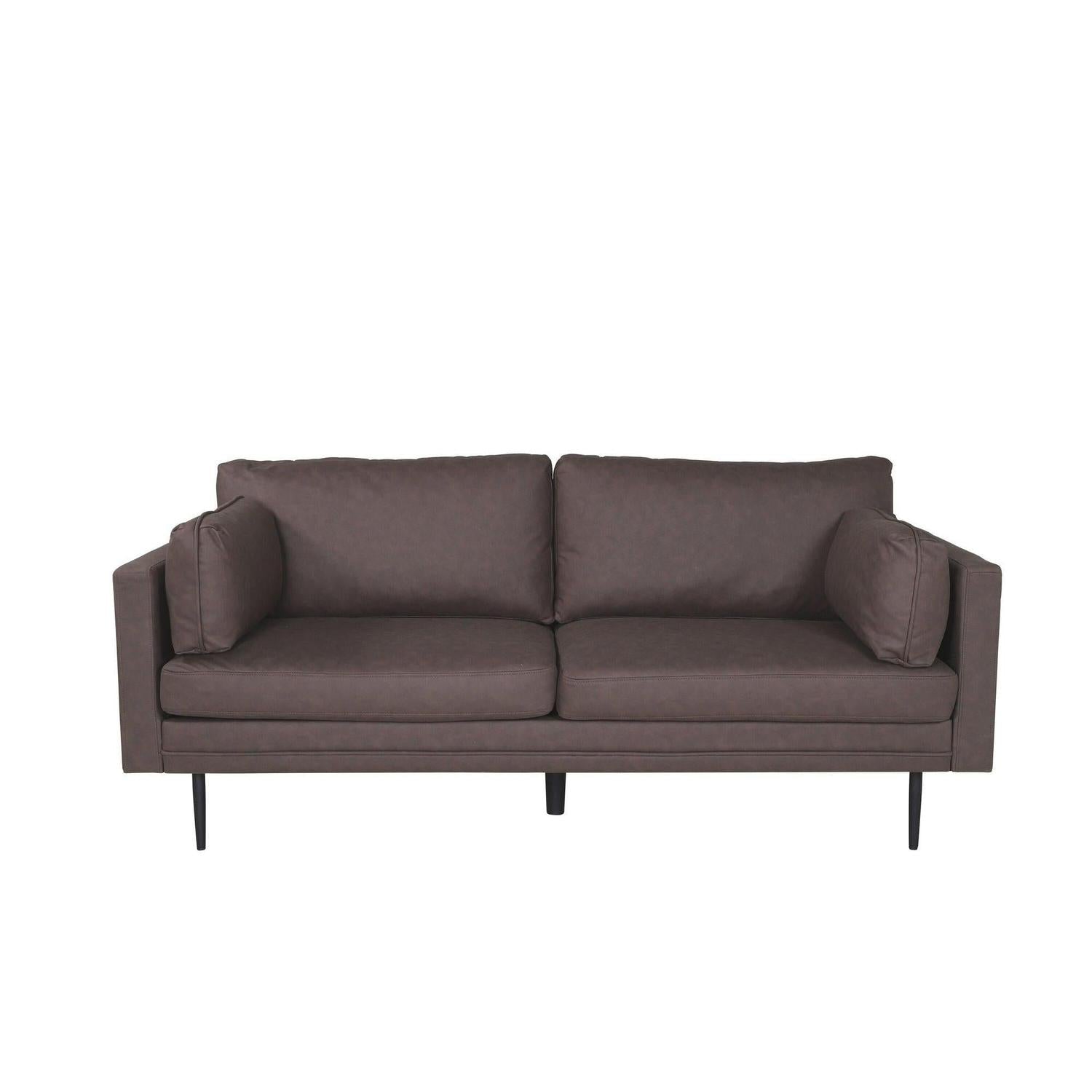 Boom 2 - Sitzer Sofa in Mikrofaser - BraunEinzelsofas