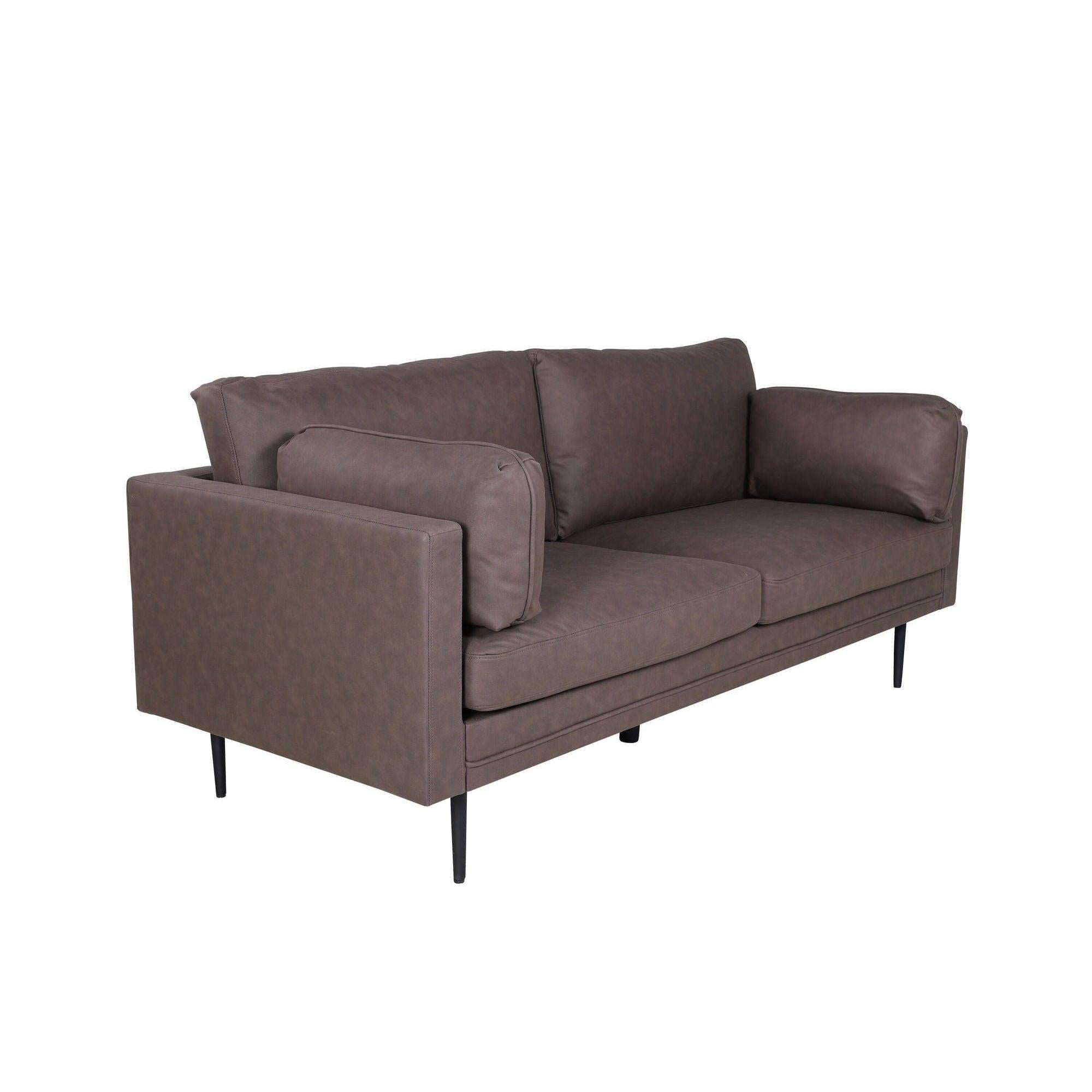 Boom 2 - Sitzer Sofa in Mikrofaser - BraunEinzelsofas