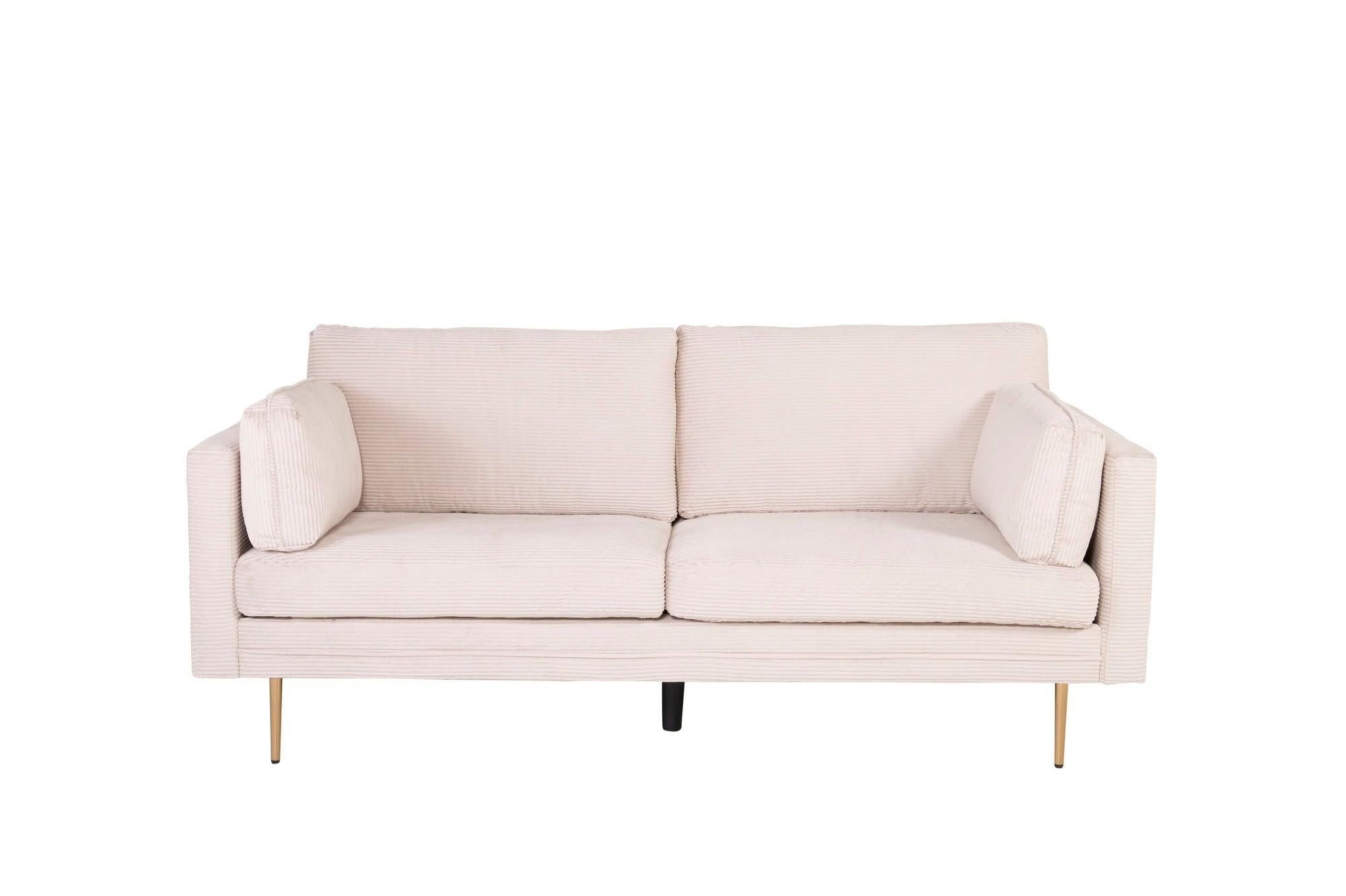Boom 3 - Sitzer Sofa aus Kord - BeigeEinzelsofas