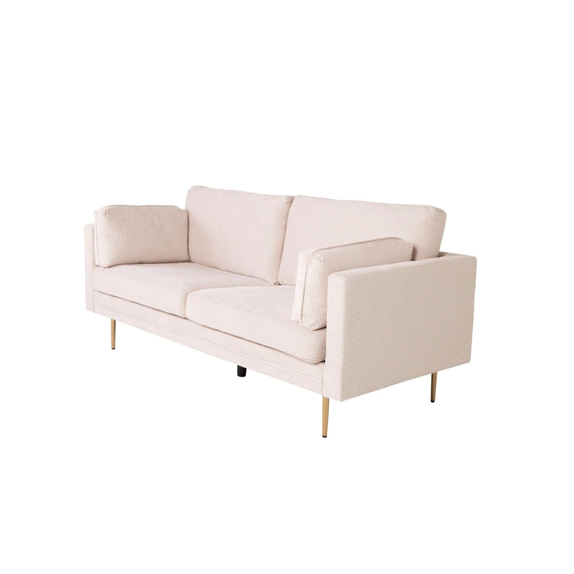 Boom 3 - Sitzer Sofa aus Kord - BeigeEinzelsofas