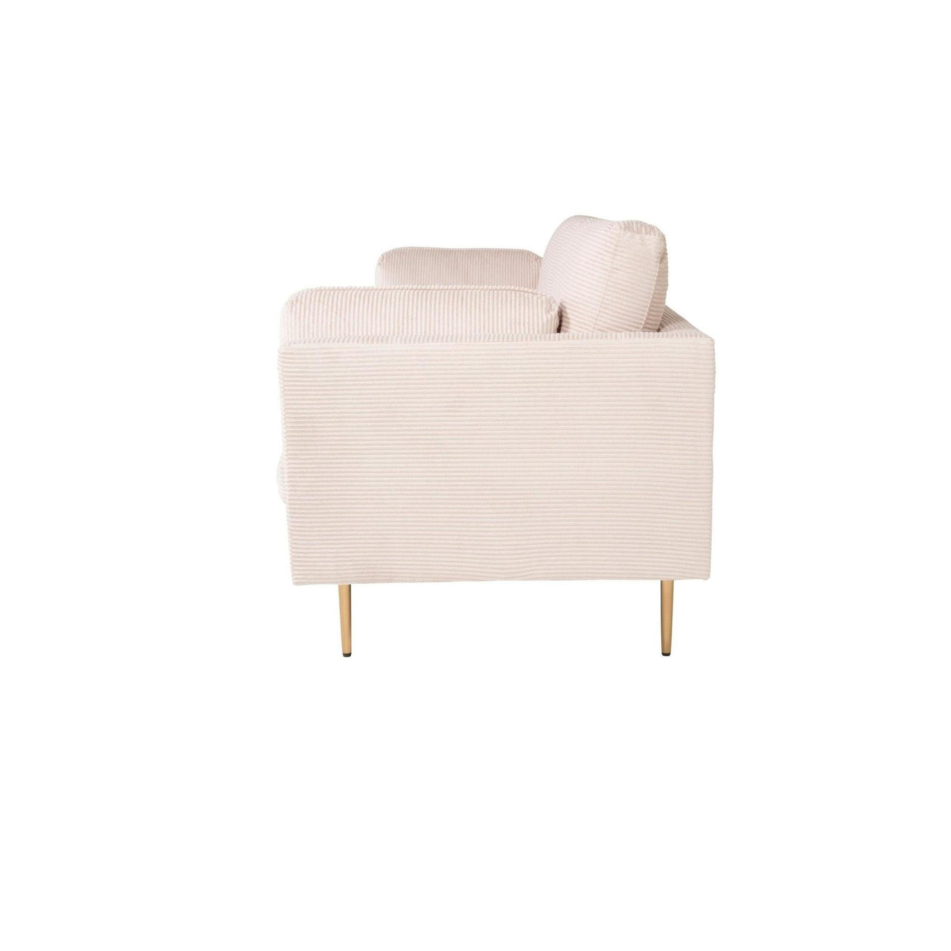 Boom 3 - Sitzer Sofa aus Kord - BeigeEinzelsofas