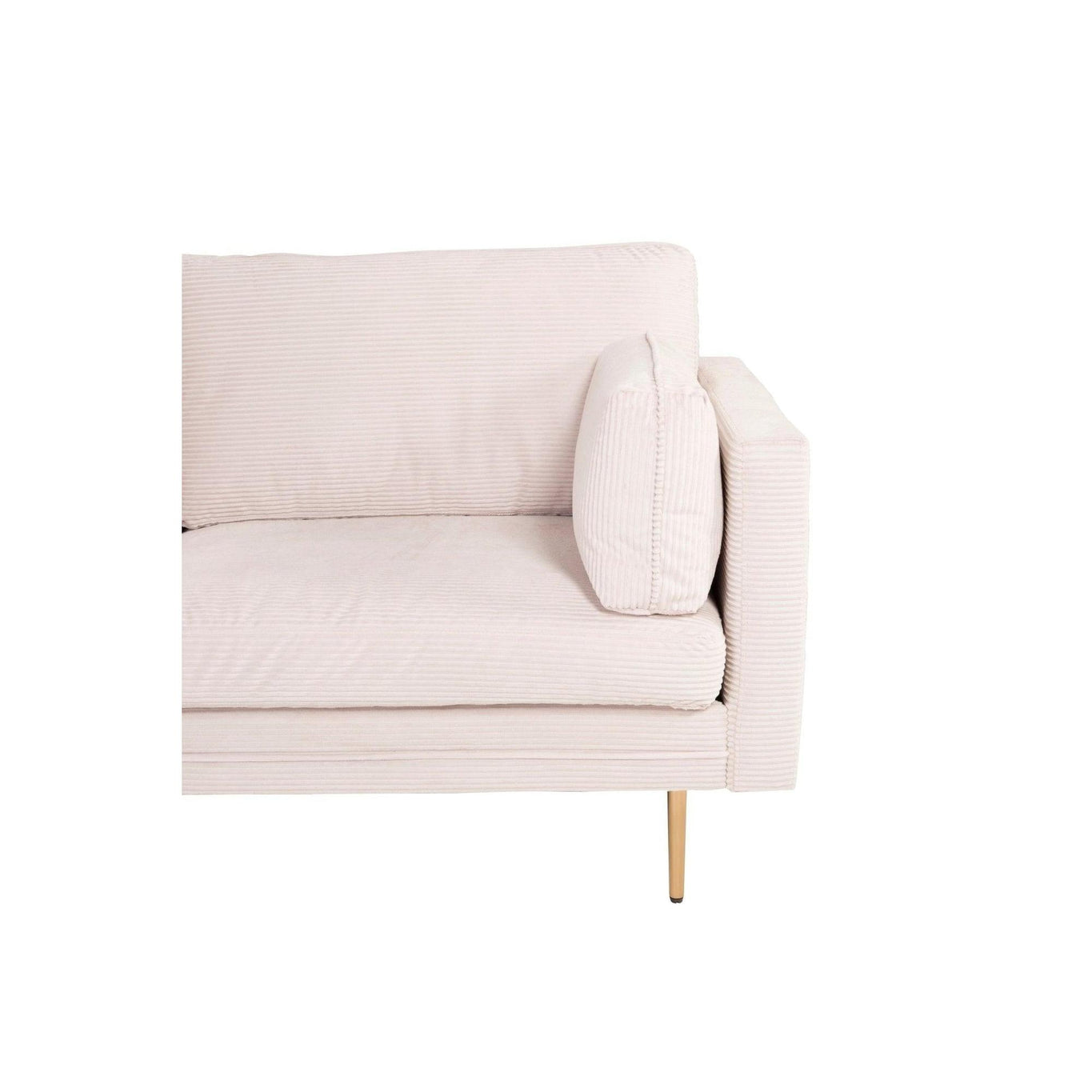 Boom 3 - Sitzer Sofa aus Kord - BeigeEinzelsofas