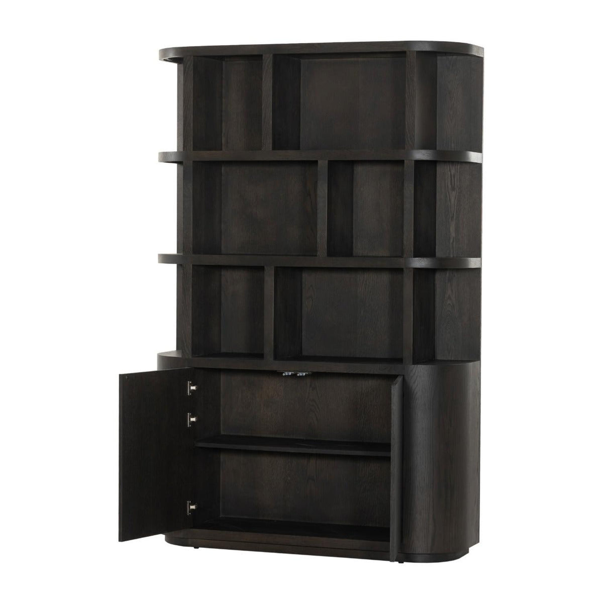 Bücherregal Novero 220cm - Braun-Livingfurn-le canapé