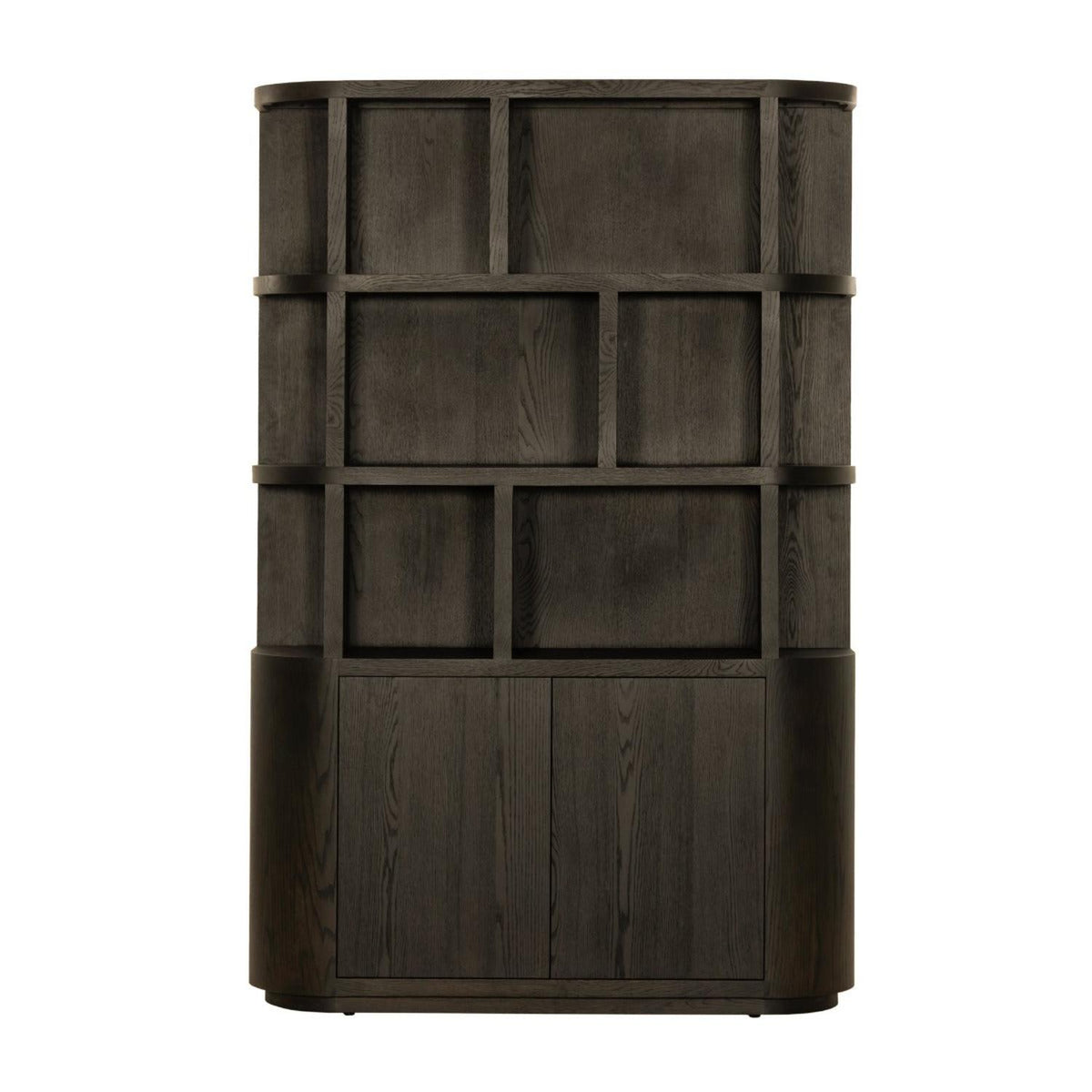 Bücherregal Novero 220cm - Braun-Livingfurn-le canapé