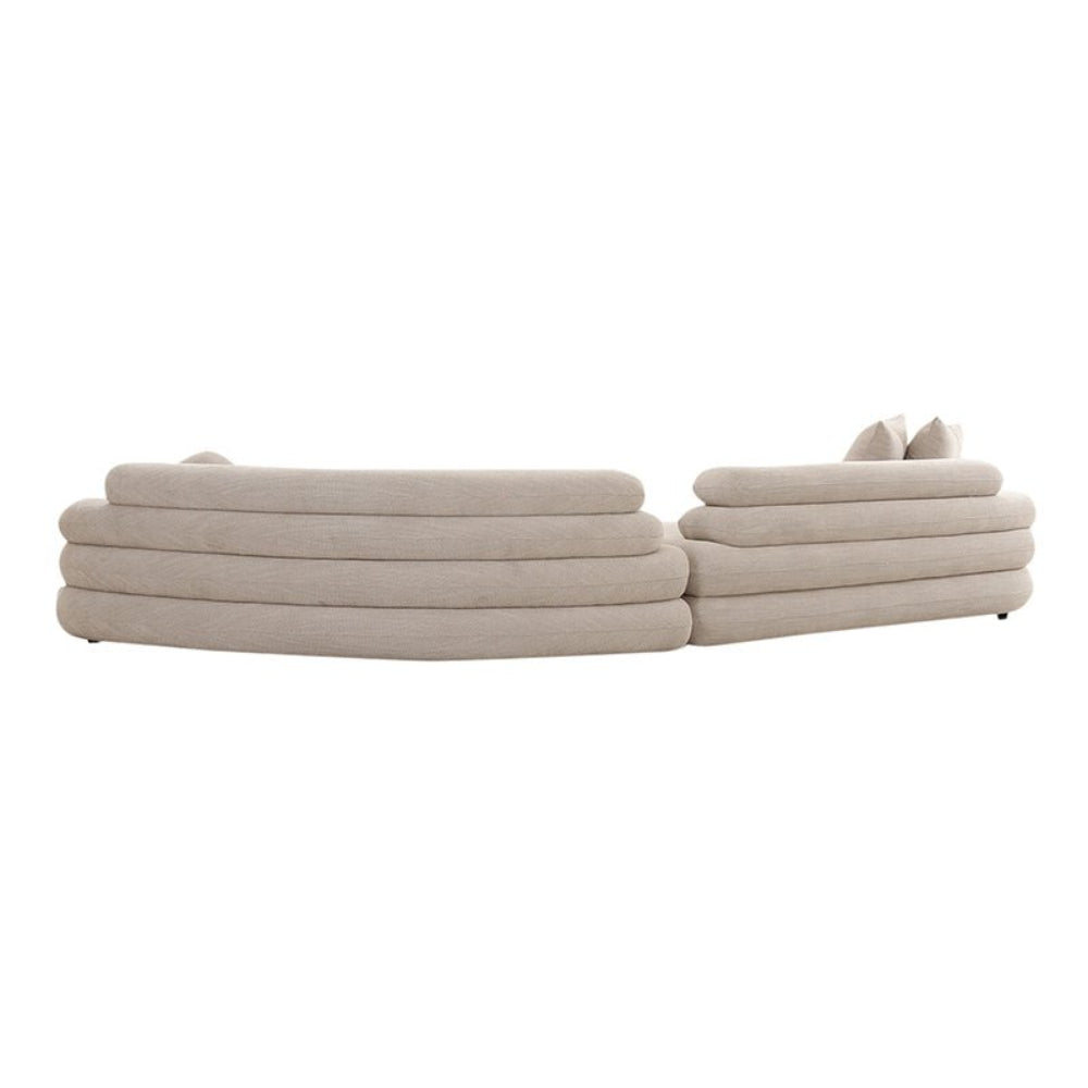 Cairo 6 - Sitzer Sofa - BeigeSofa